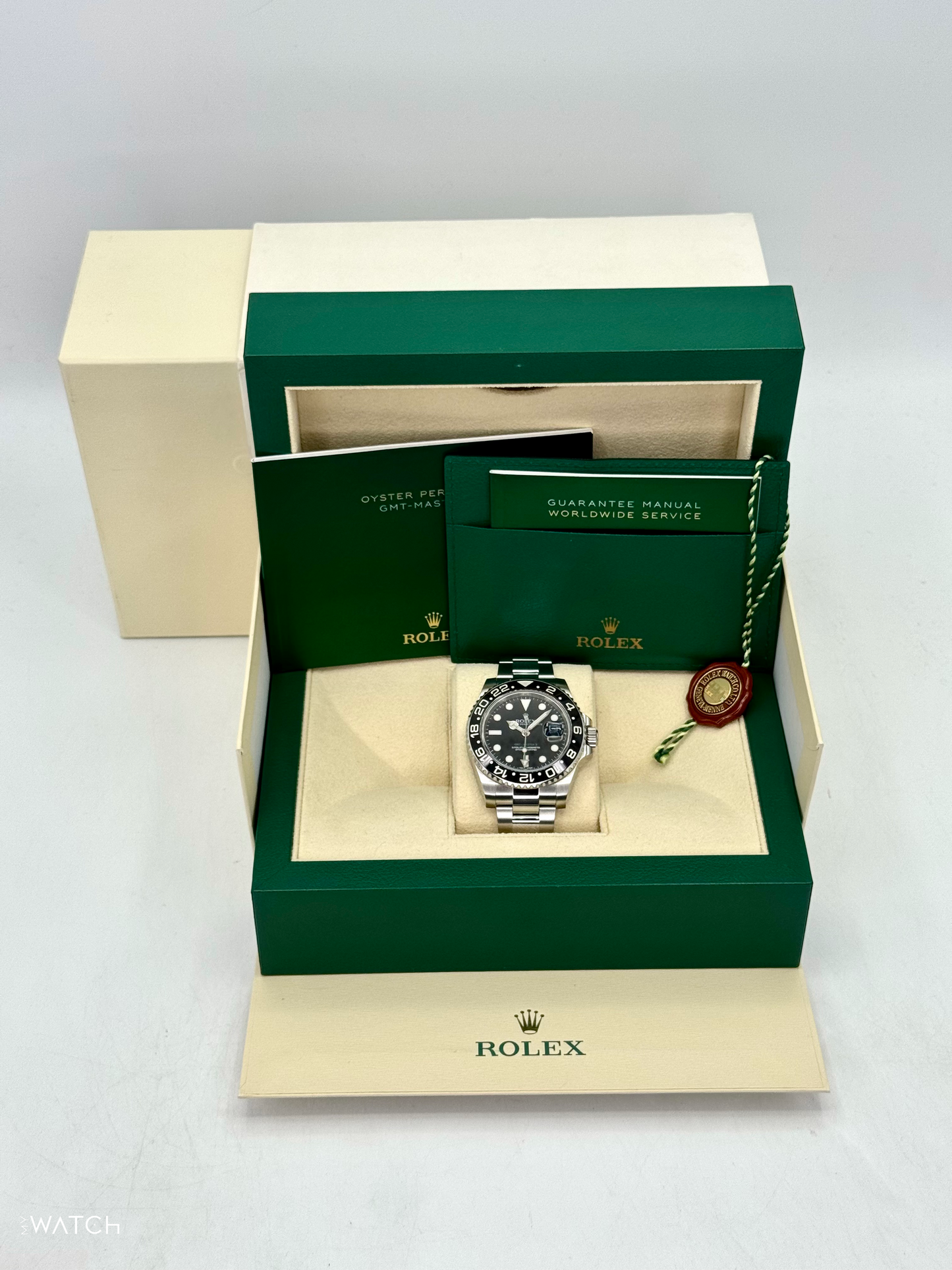 2012 Rolex GMT-Master II 40mm 116710LN Stainless Steel Black Dial