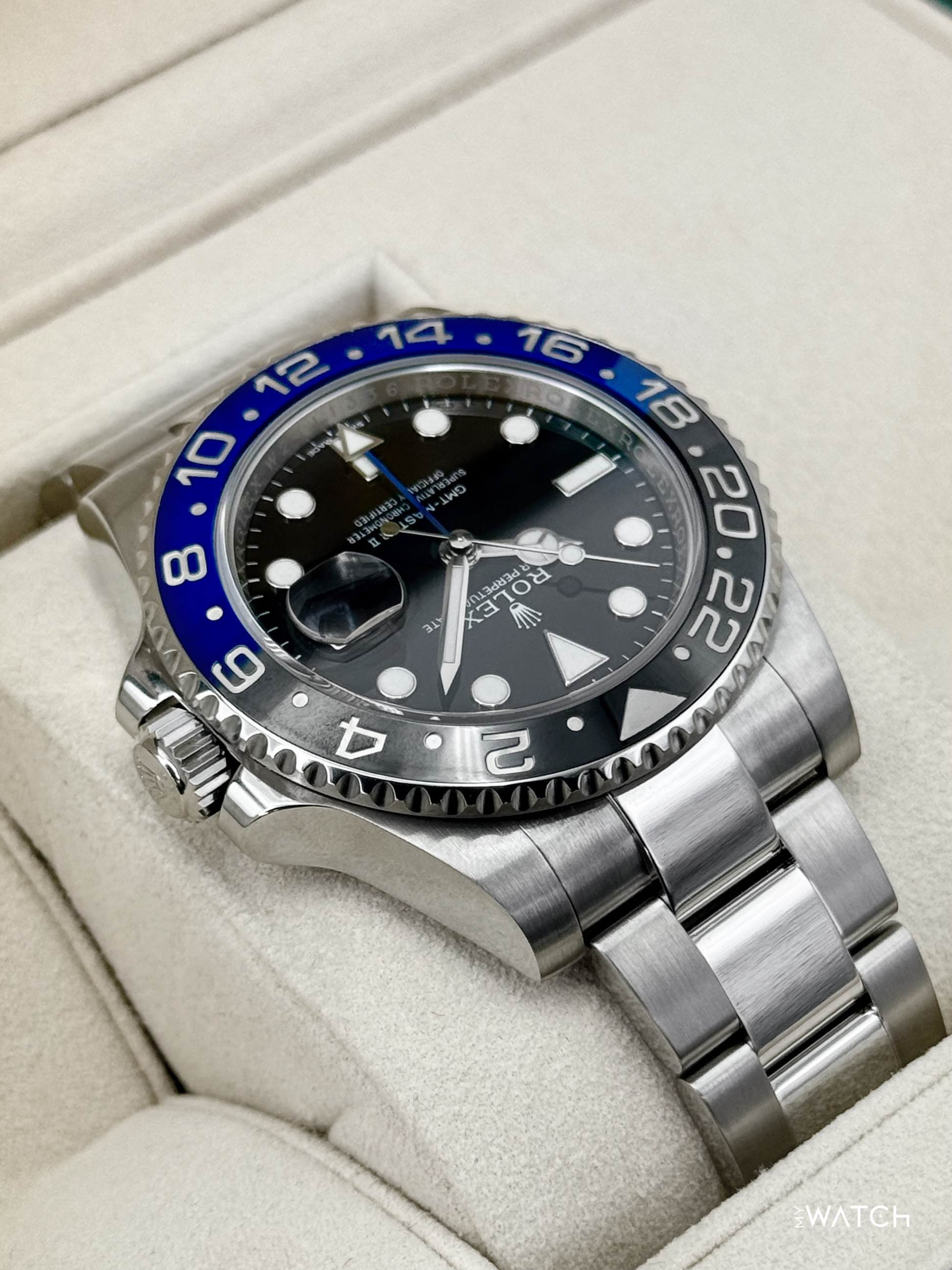 2014 Rolex GMT-Master II "Batman" 40mm 116710BLNR Oyster - MyWatchLLC