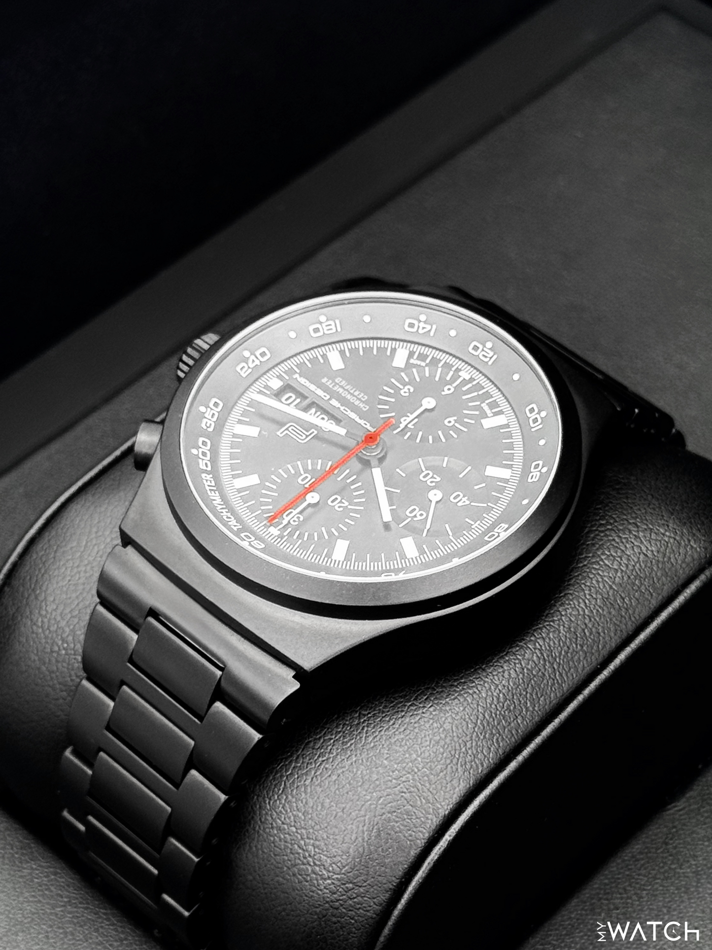 NEW 2025 Porsche Design Numbered Edition 41mm 6043.7.01.001.01.5 Titanium Black Dial