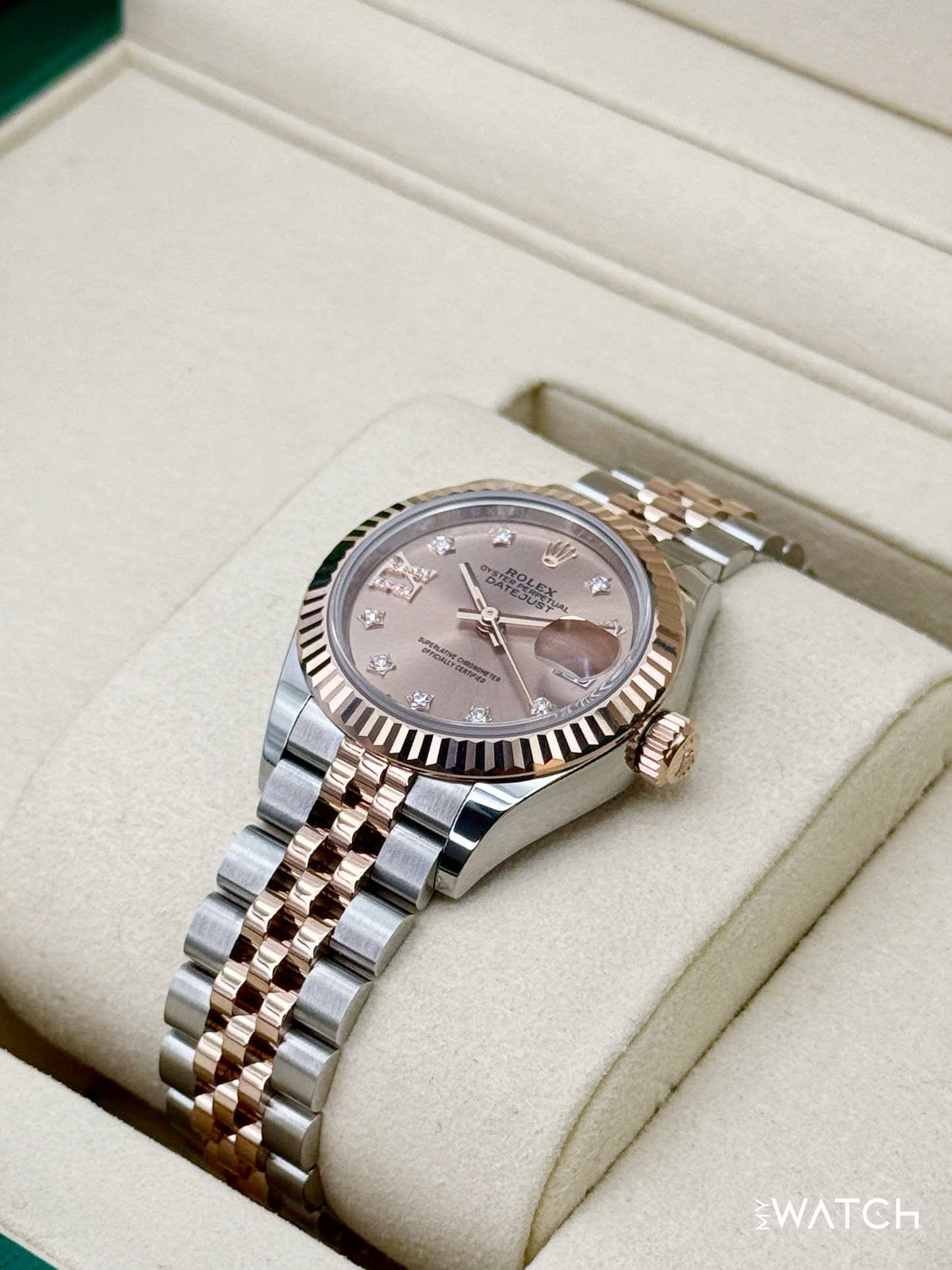 NEW 2025 Rolex Ladies Datejust 28mm 279171 Two-Tone 9 Star Diamond Dial