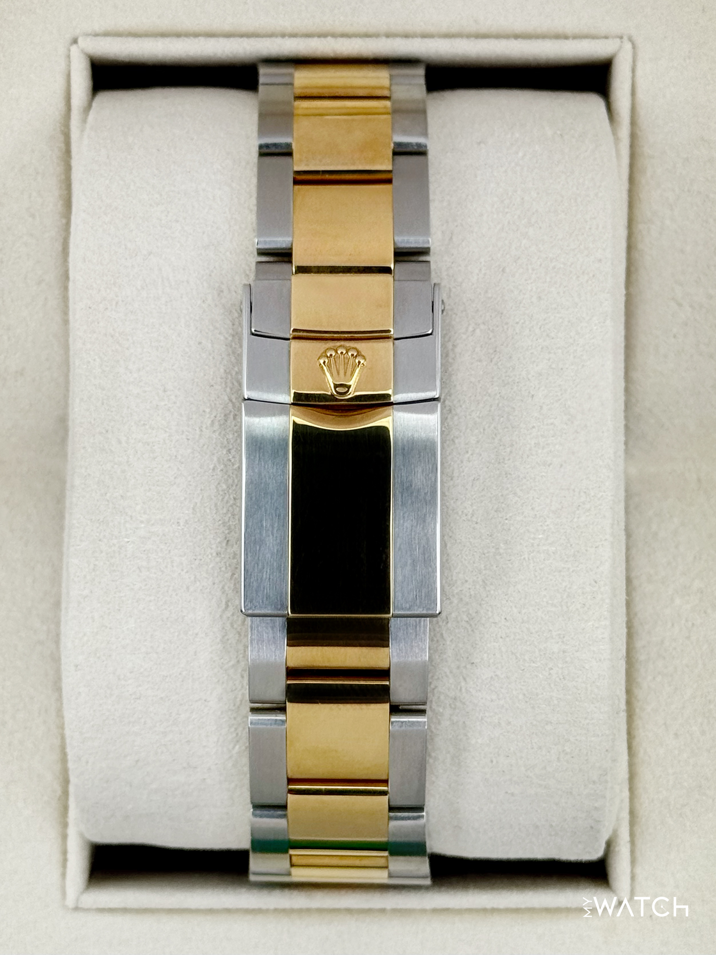 2005 Rolex Daytona 40mm 116523 Two-Tone White Diamond Dial (Collectors Set) - MyWatchLLC