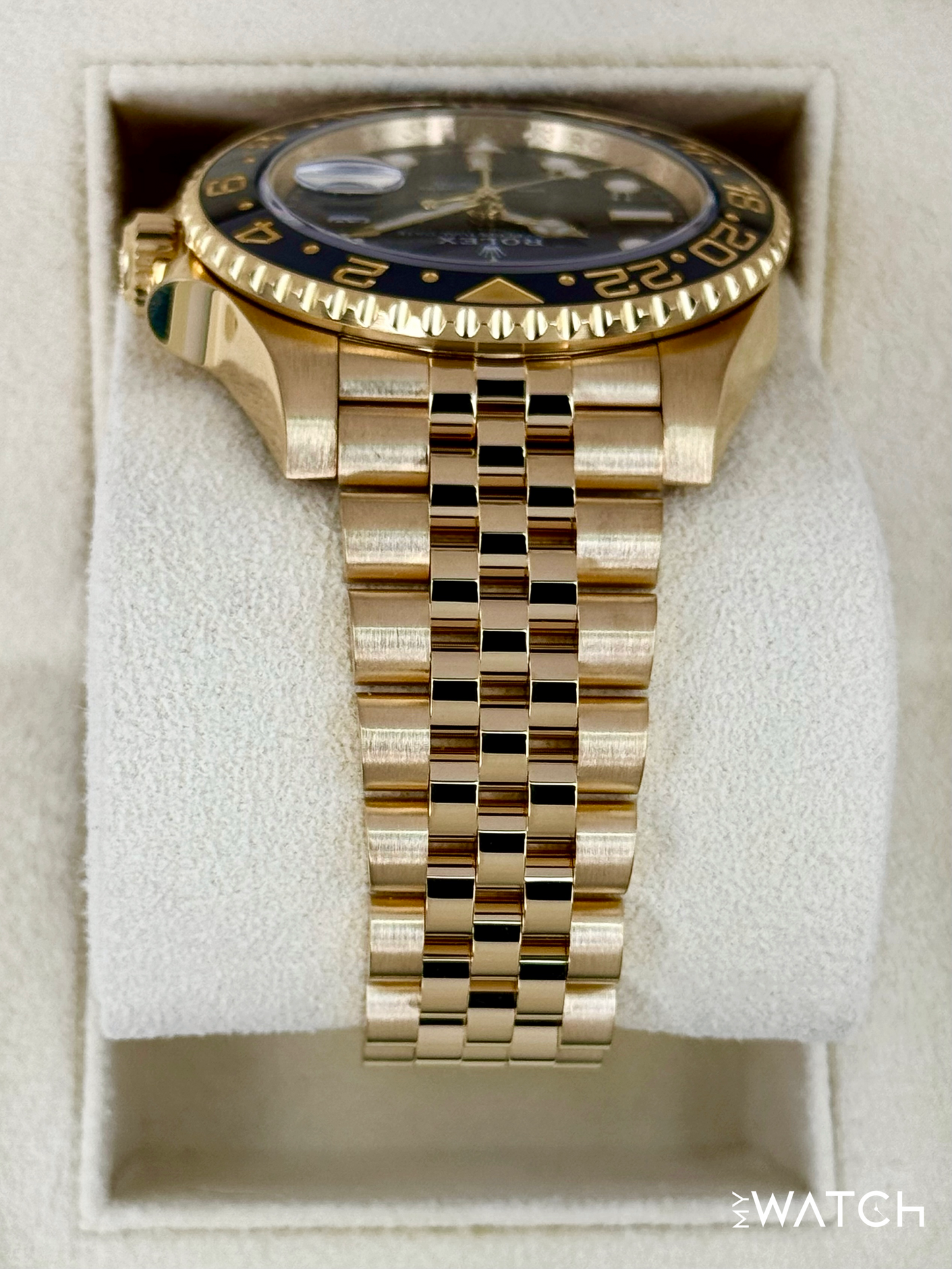 2023 Rolex GMT-Master II 40mm 126718GRNR Jubilee Black Dial