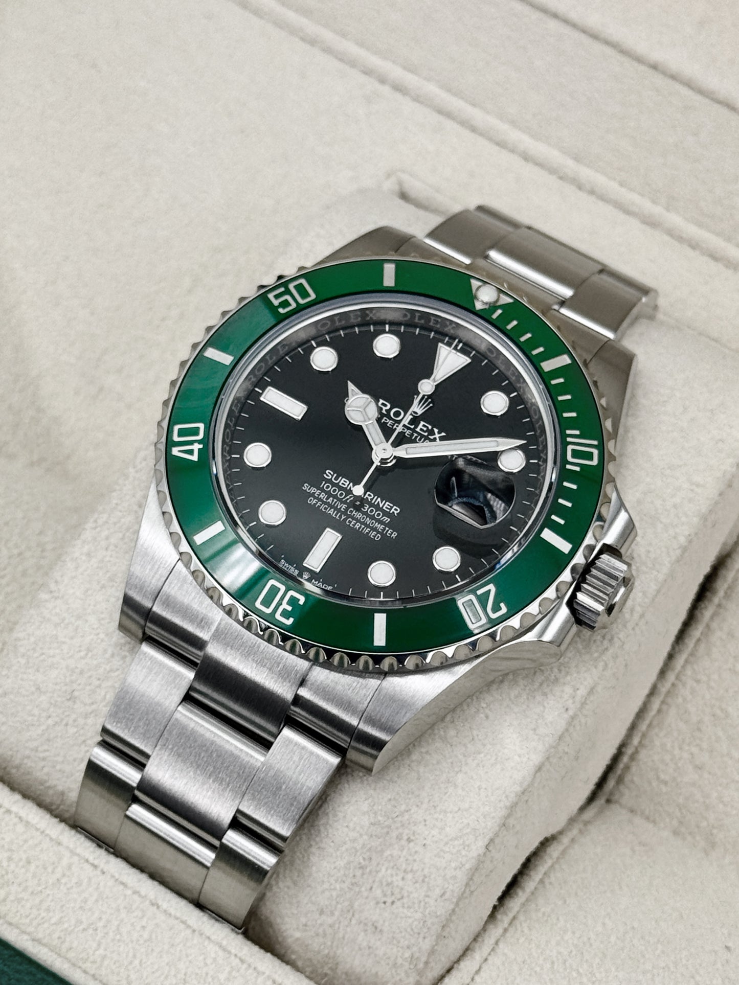 2022 Rolex Submariner Starbucks 41mm 126610LV Black Dial