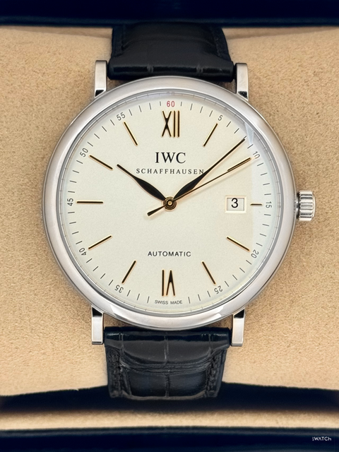 2026 IWC Portofino Automatic 40mm IW356517 Stainless Steel White Dial
