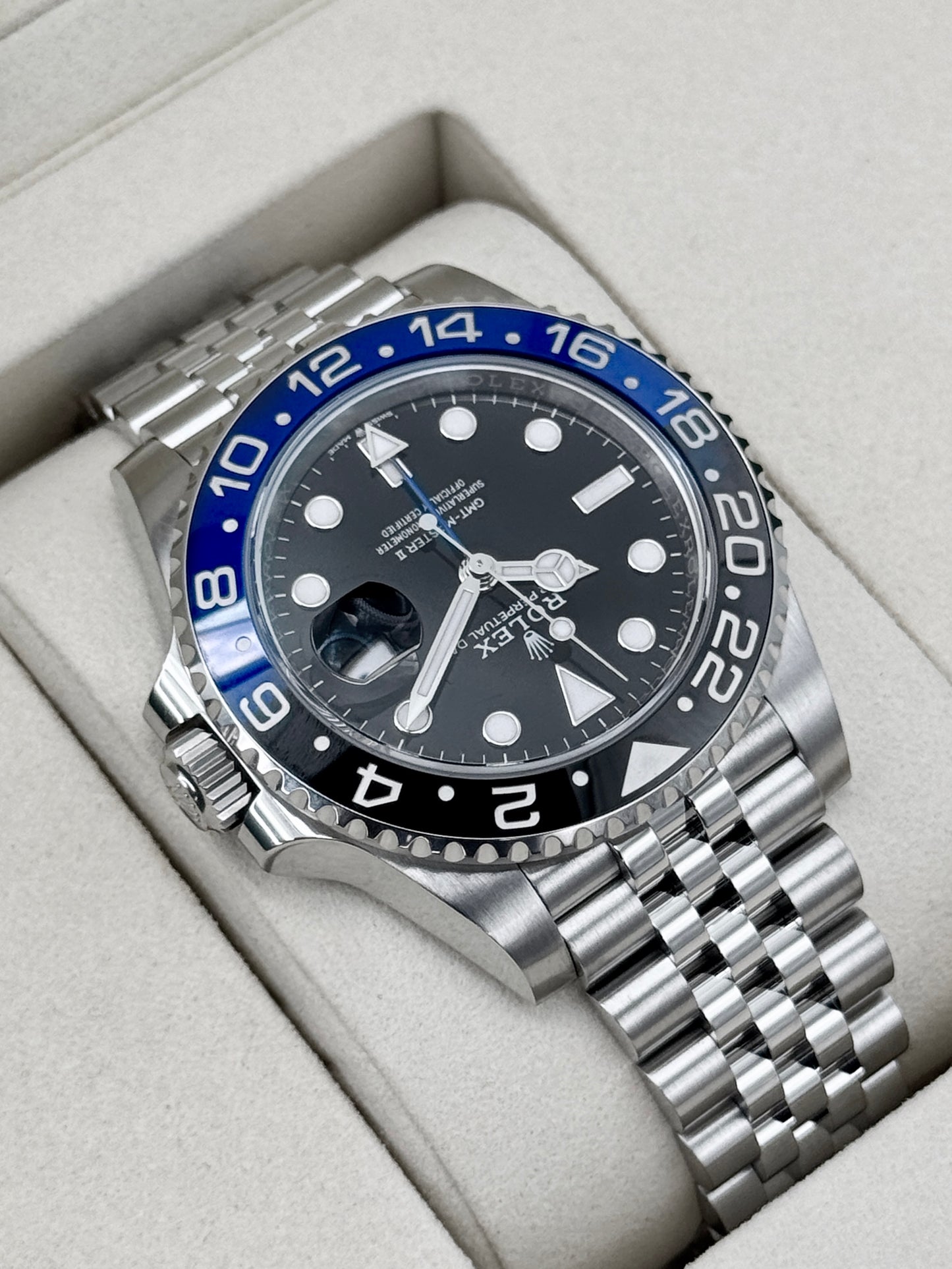 2026 Rolex GMT-Master II "Batgirl" 40mm 126710BLNR Jubilee