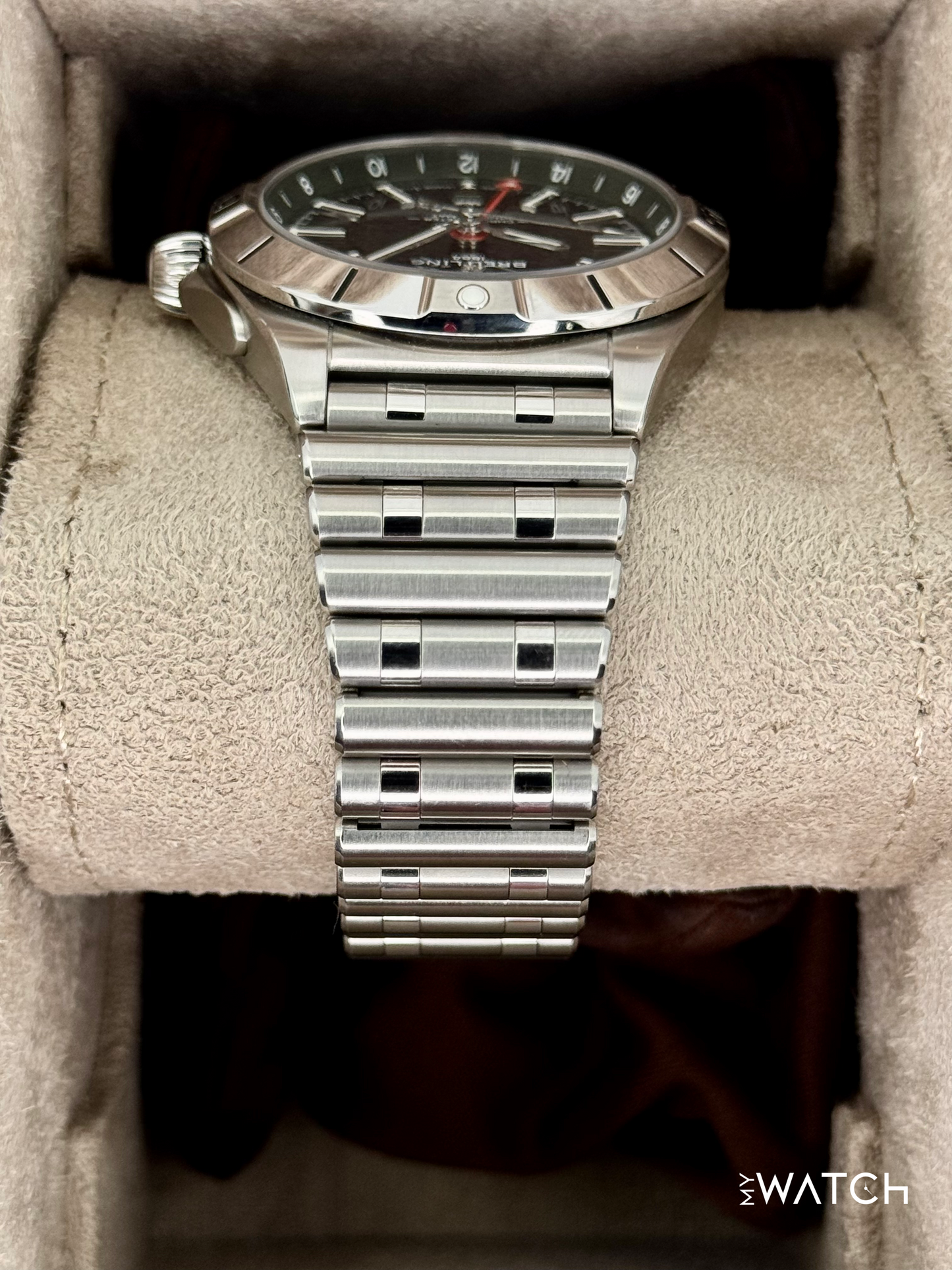 2023 Breitling Chronomat GMT 40mm A32398 Stainless Steel Green Dial