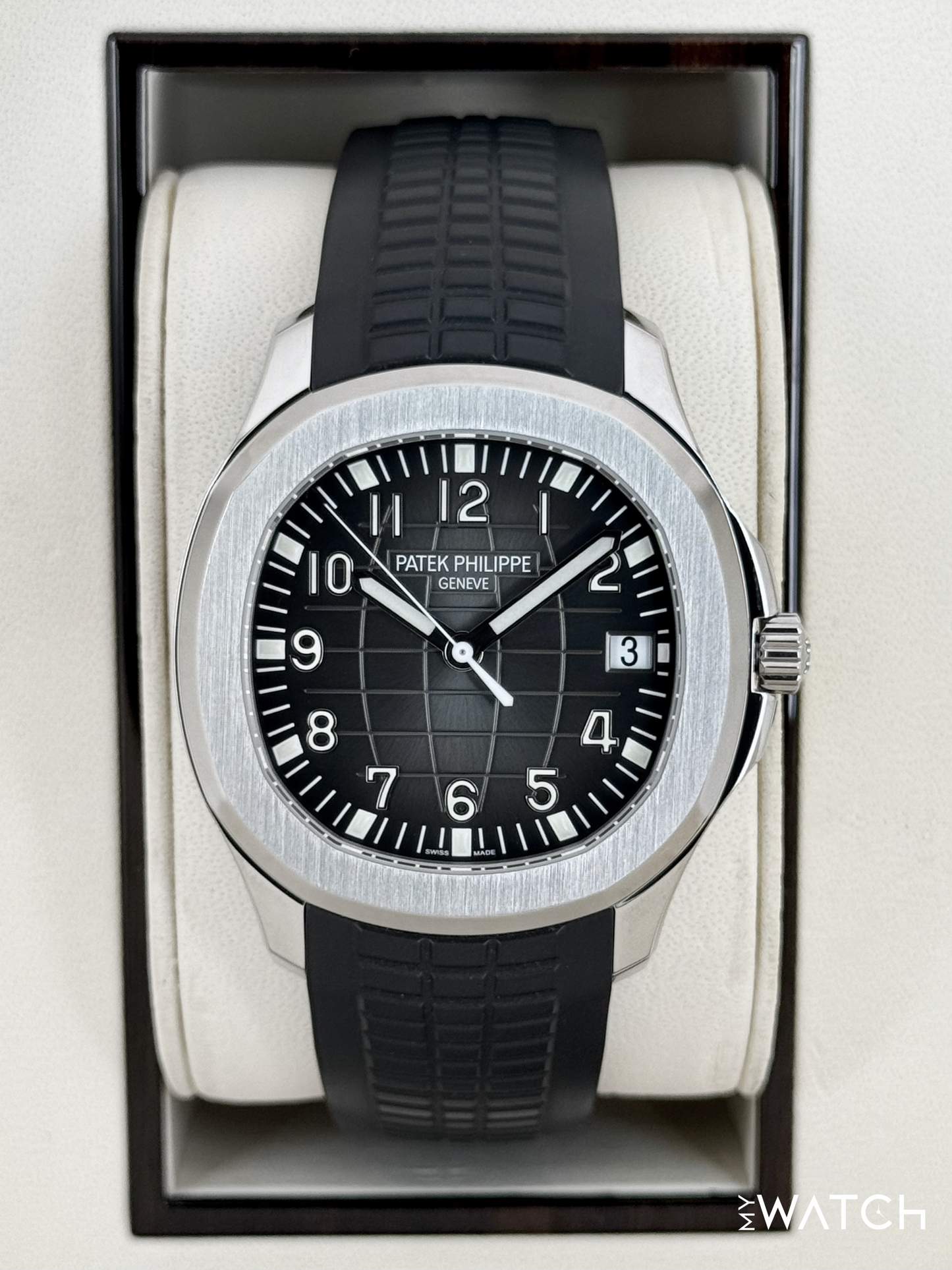 2018 Patek Philippe Aquanaut 40.8mm 5167A-001 Stainless Steel Gray Dial