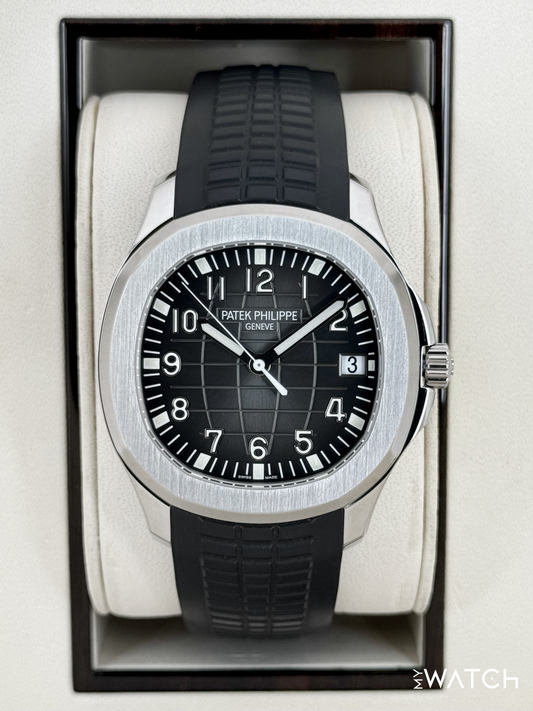 2018 Patek Philippe Aquanaut 40.8mm 5167A-001 Stainless Steel Gray Dial