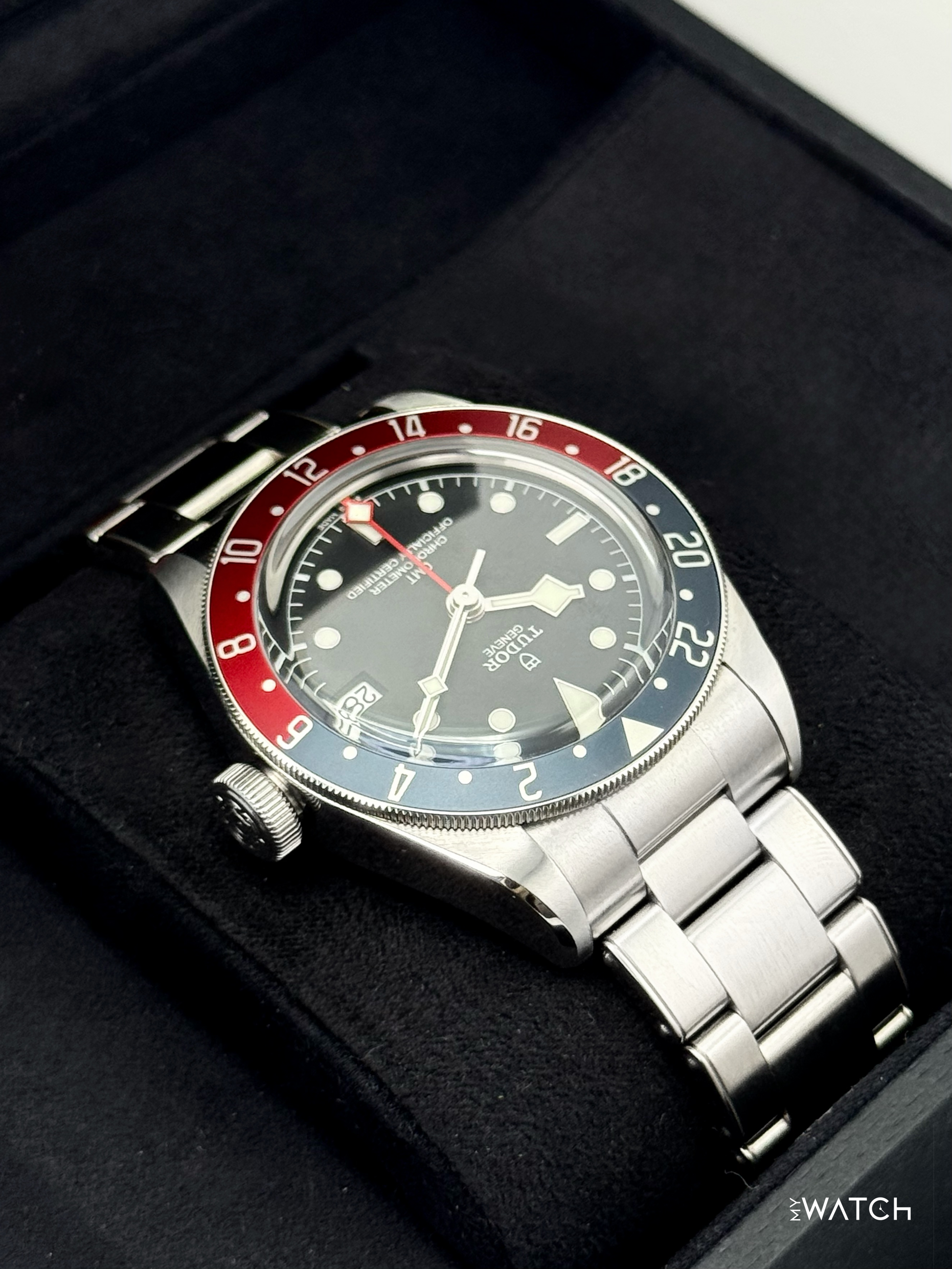 2023 Tudor Black Bay GMT 41mm 79830RB Stainless Steel Black Dial - MyWatchLLC