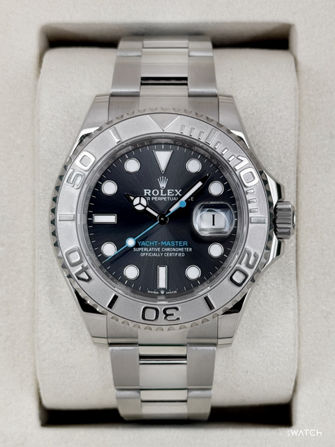 2025 Rolex Yacht-Master 40mm 126622 Stainless Steel Rhodium Dial