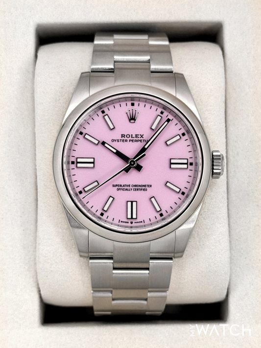 NEW 2025 Rolex Oyster Perpetual 41mm 134300 Candy Pink Dial