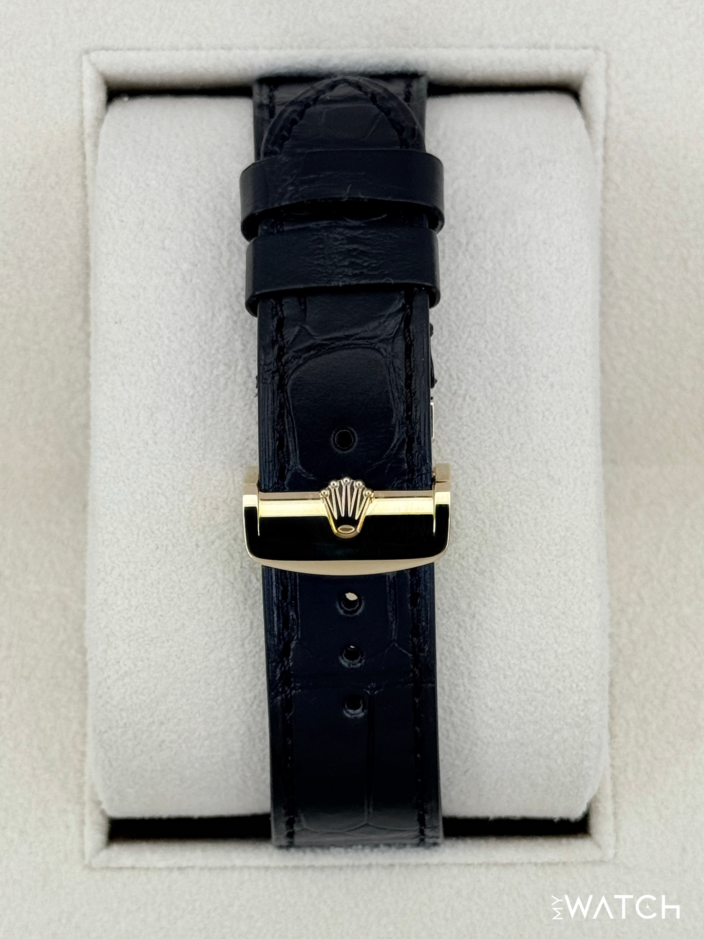 2025 Rolex 1908 39mm 52508 Yellow Gold Black Dial