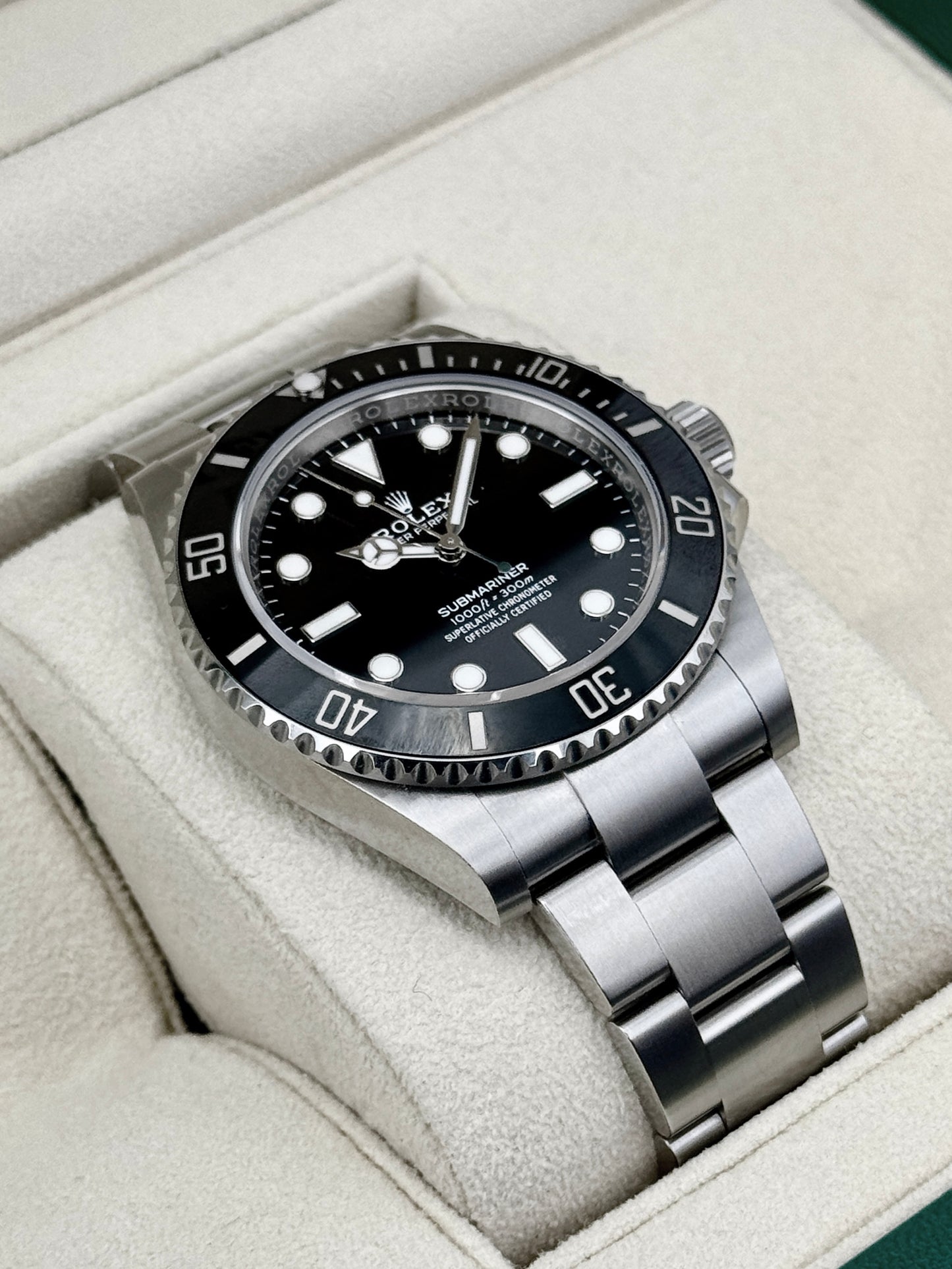 2024 Rolex Submariner 41mm 124060 Stainless Steel Black Dial