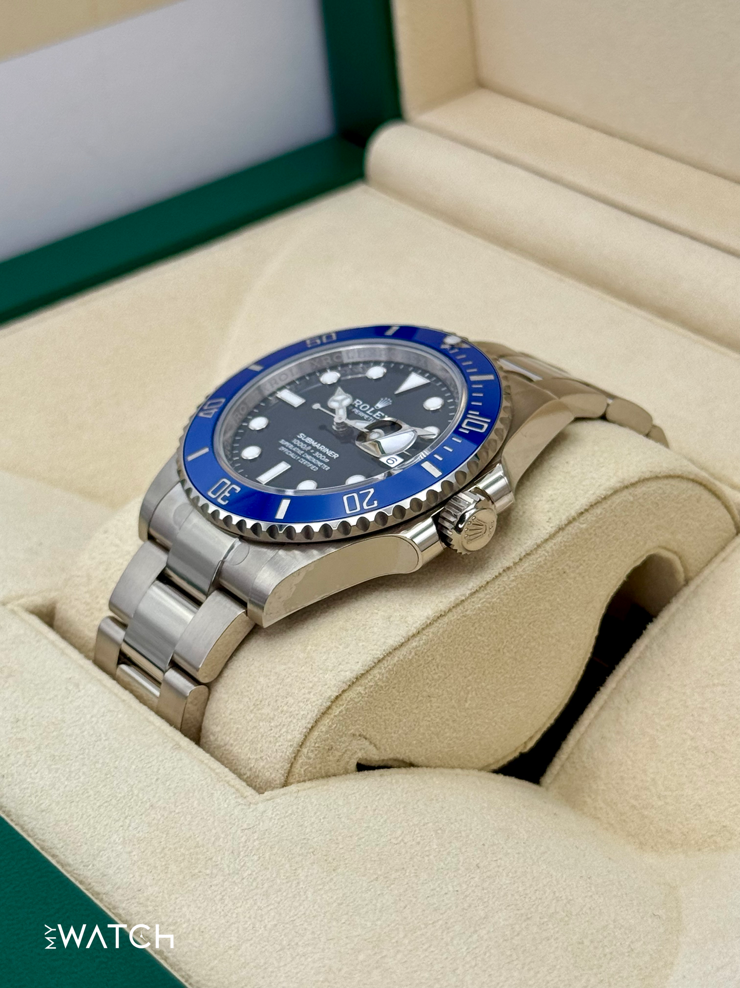 NEW 2025 Rolex Submariner “Cookie Monster ” 41mm 126619LB White Gold Black Dial