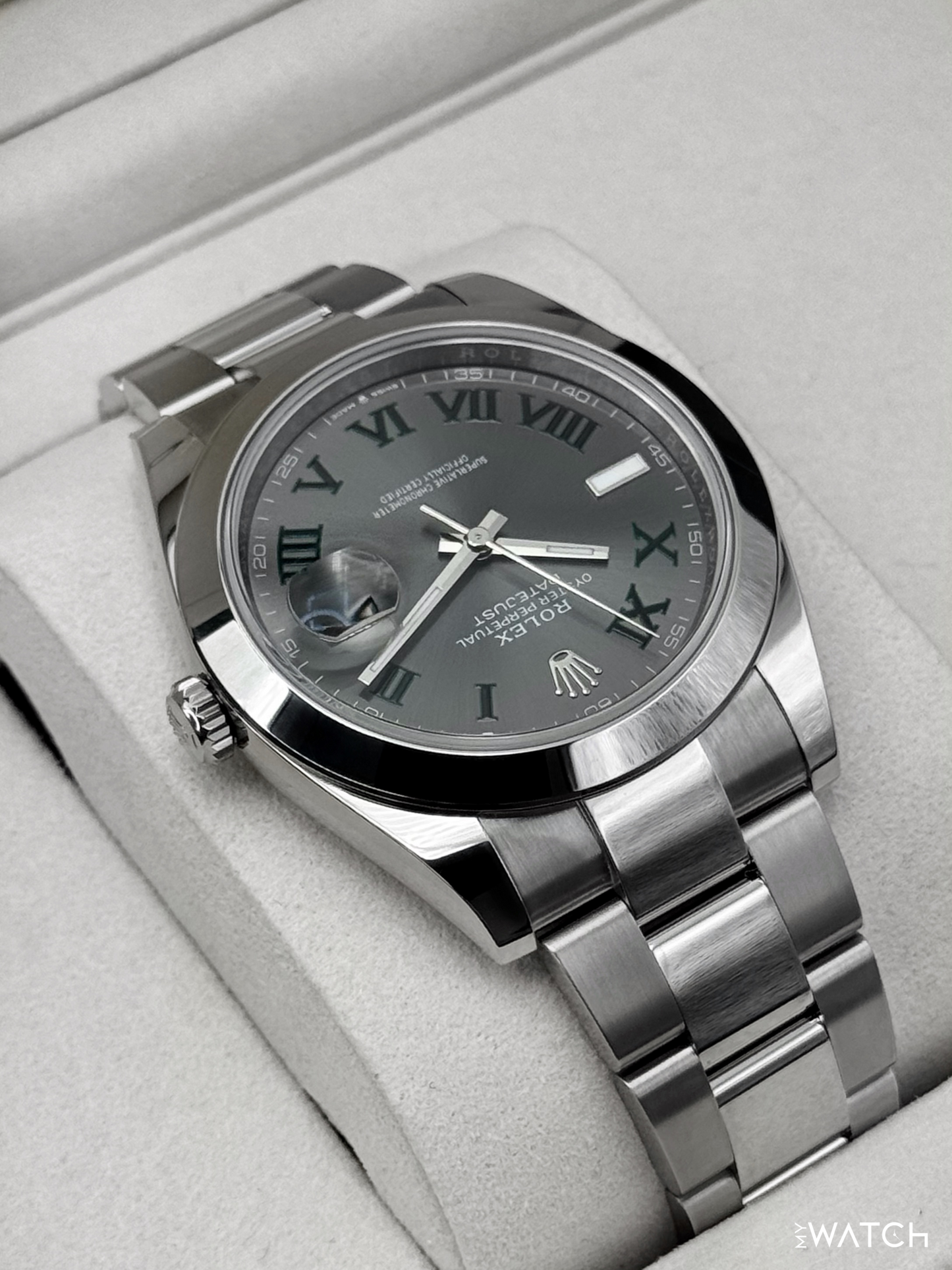 NEW 2025 Rolex Datejust 41mm 126300 Wimbledon Dial Oyster