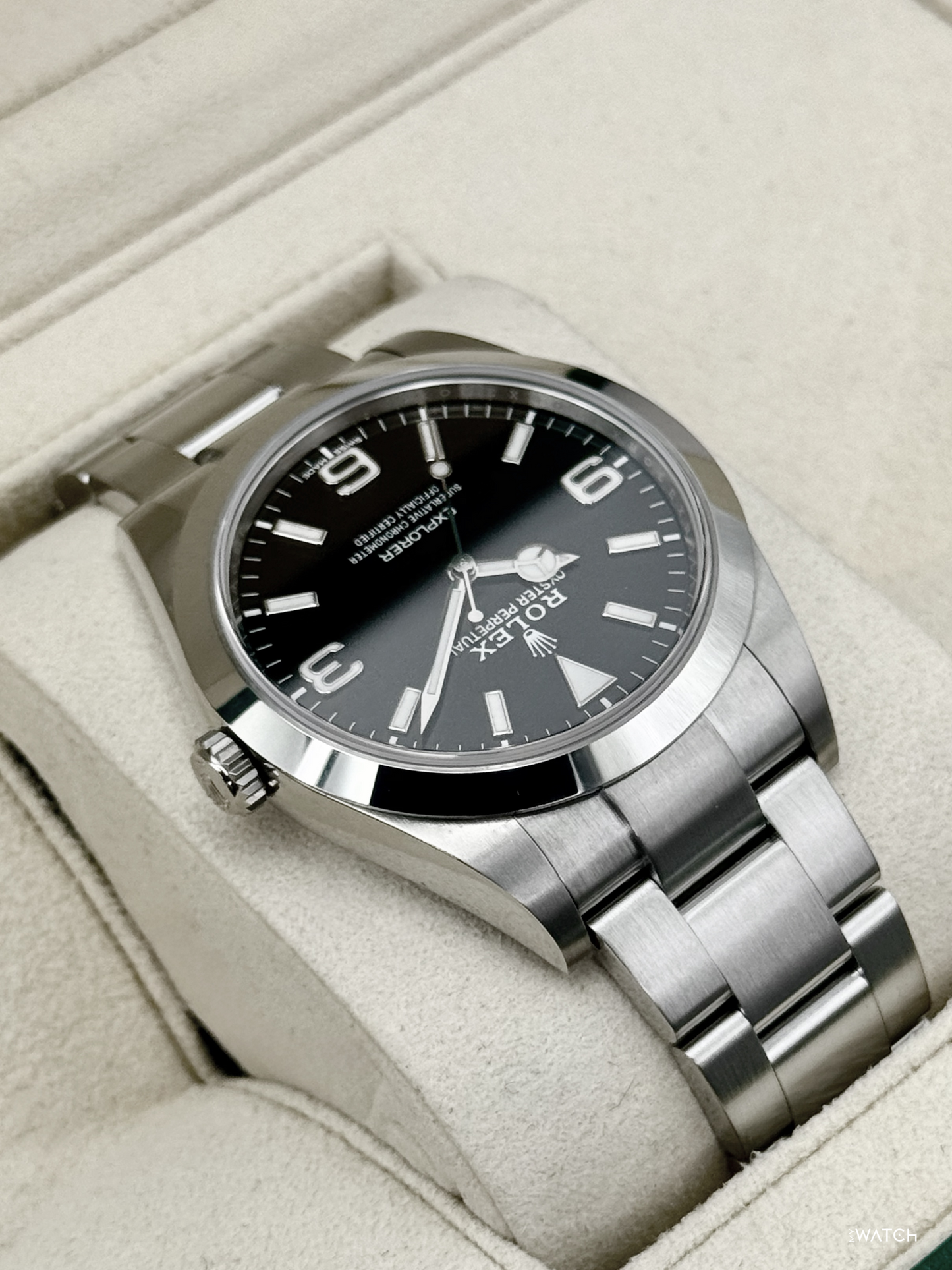 2019 Rolex Explorer 39mm 214270 Stainless Steel Black Dial - MyWatchLLC