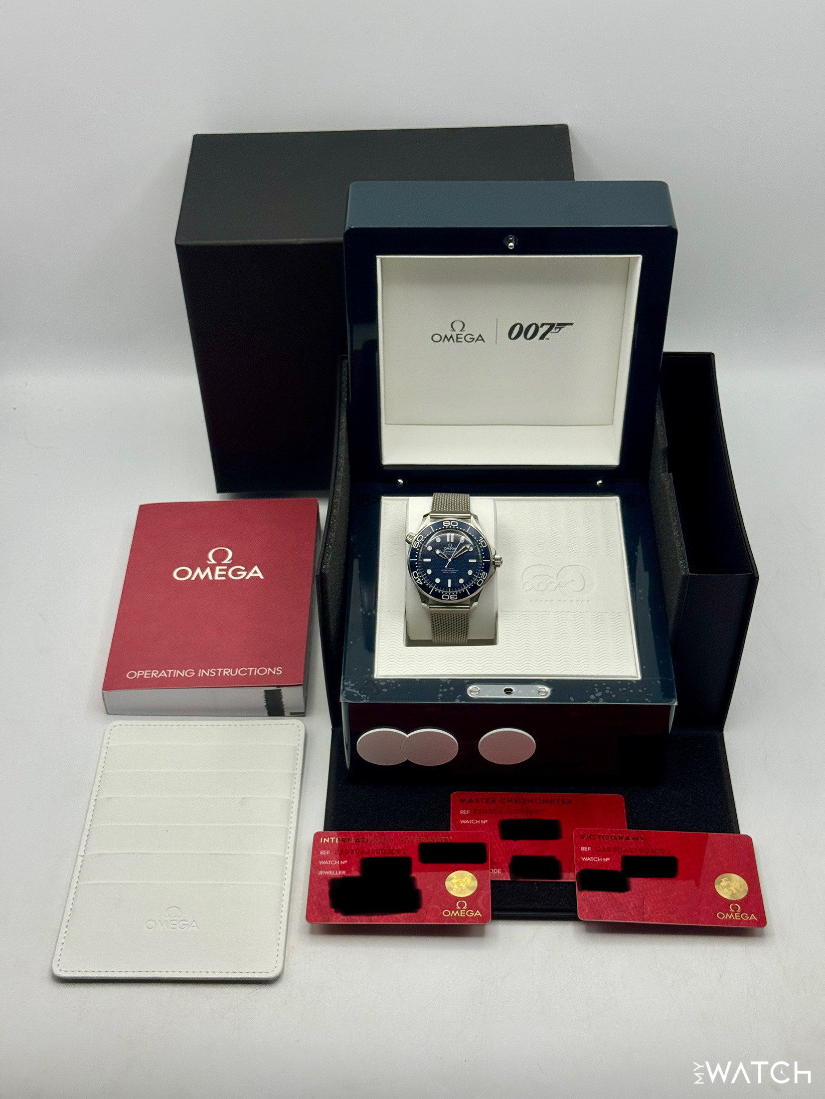 2024 Omega Seamaster Diver 300M 42mm 210.30.42.20.03.002 Blue Dial - MyWatchLLC