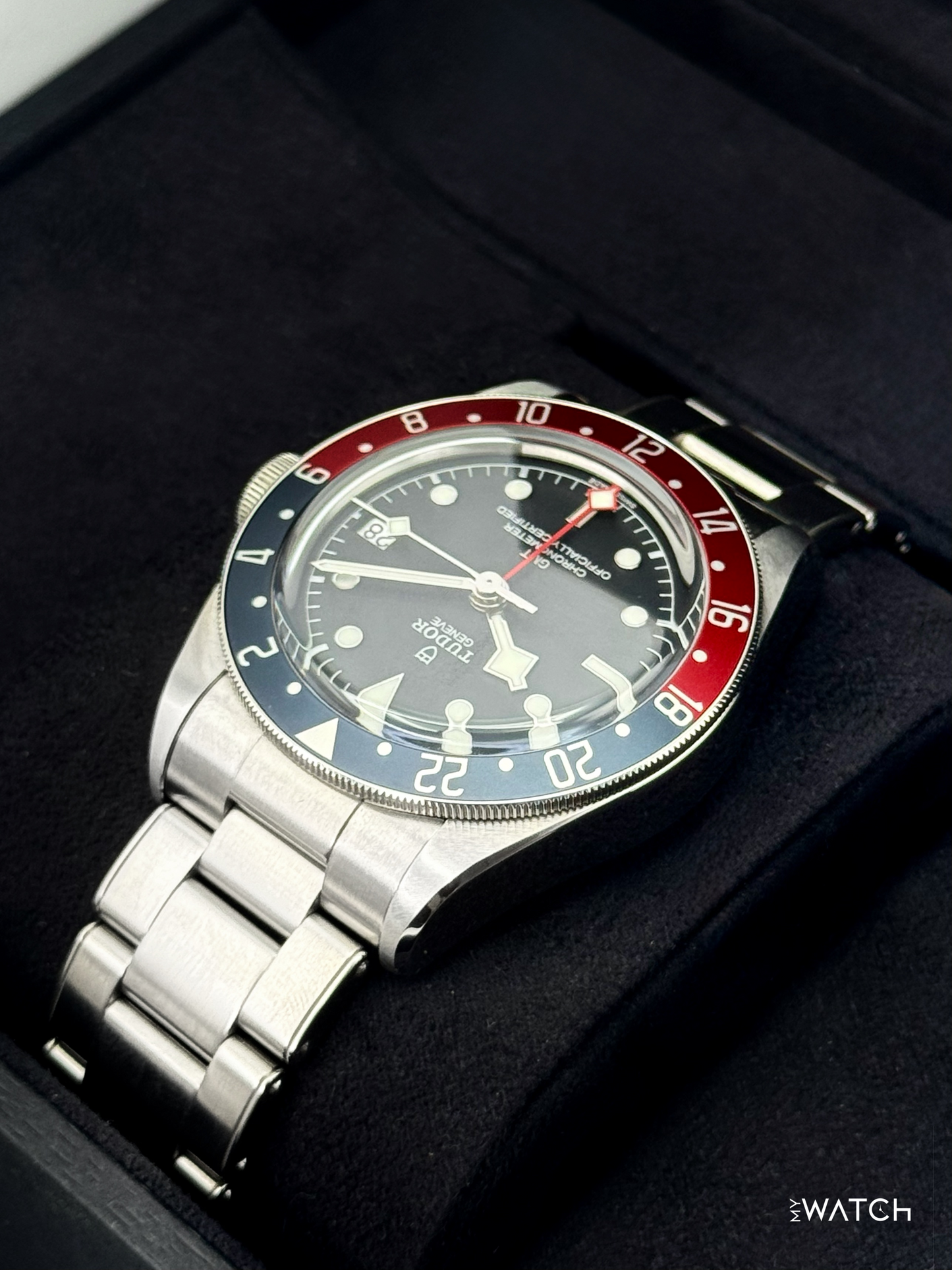 2023 Tudor Black Bay GMT 41mm 79830RB Stainless Steel Black Dial - MyWatchLLC