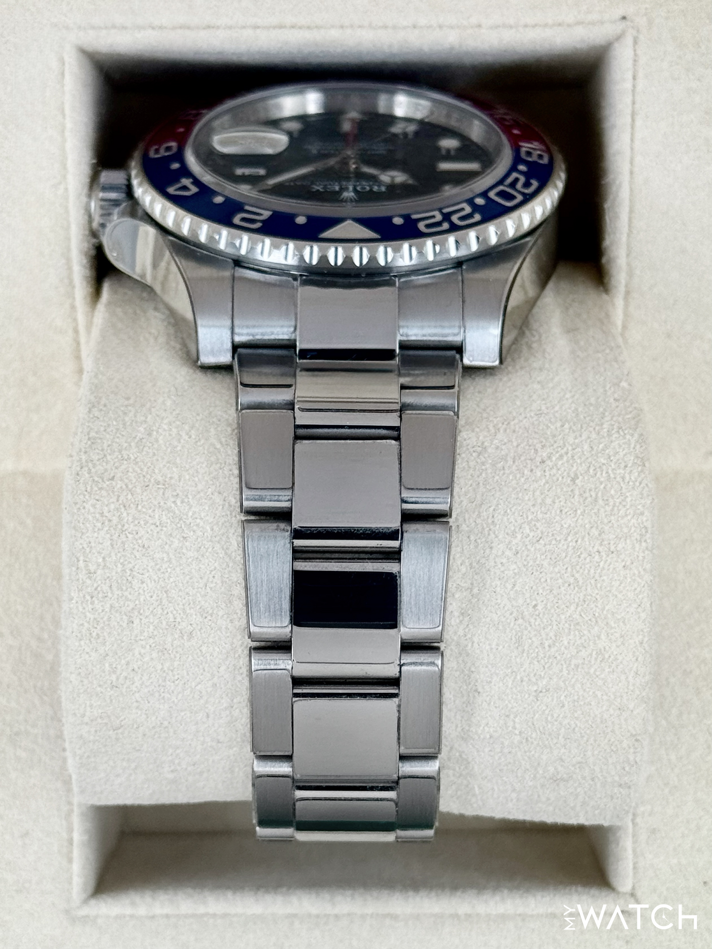 2022 Rolex GMT-Master II "Pepsi" 40mm 126710BLRO Oyster - MyWatchLLC