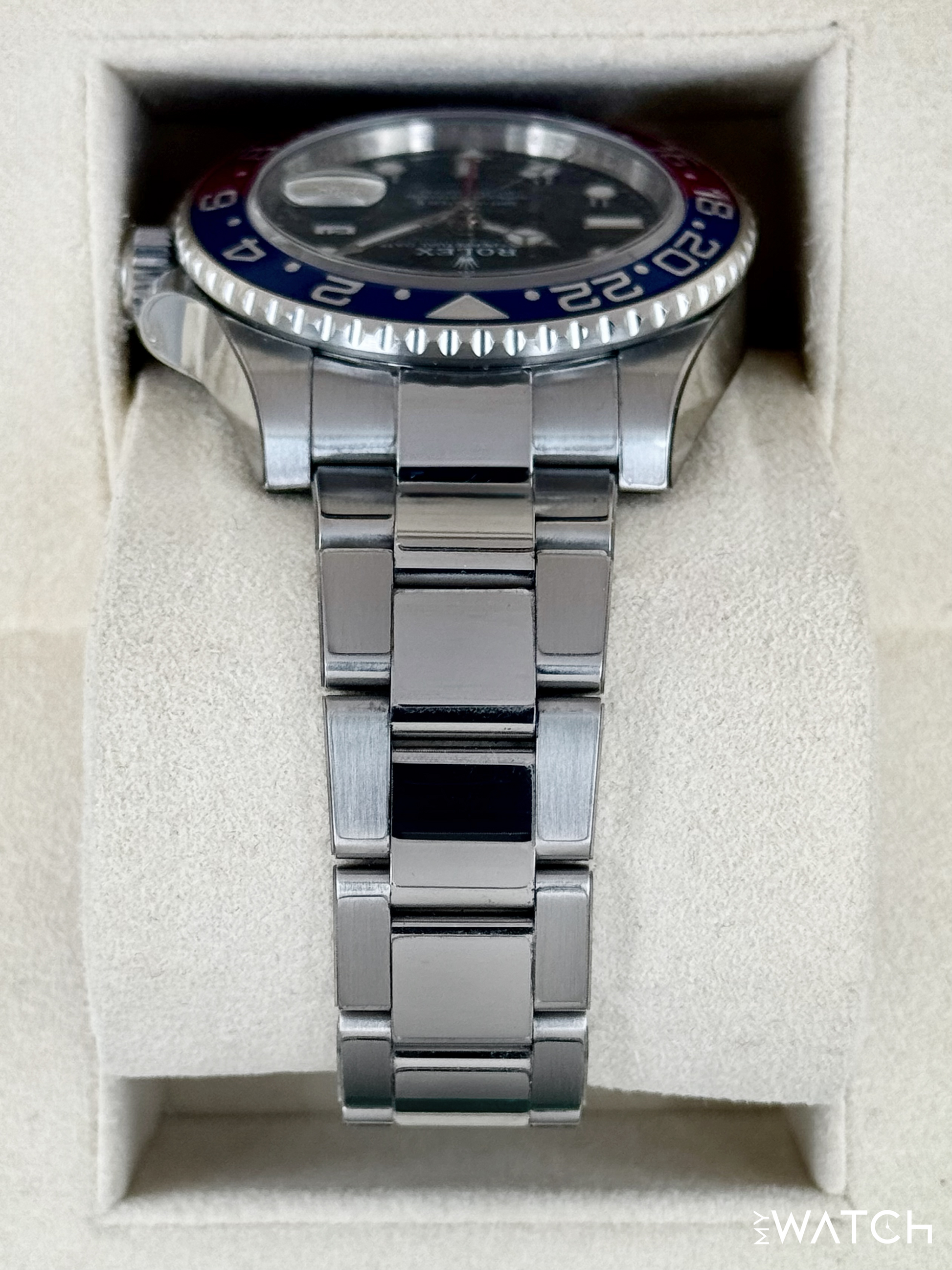 2022 Rolex GMT-Master II "Pepsi" 40mm 126710BLRO Oyster - MyWatchLLC