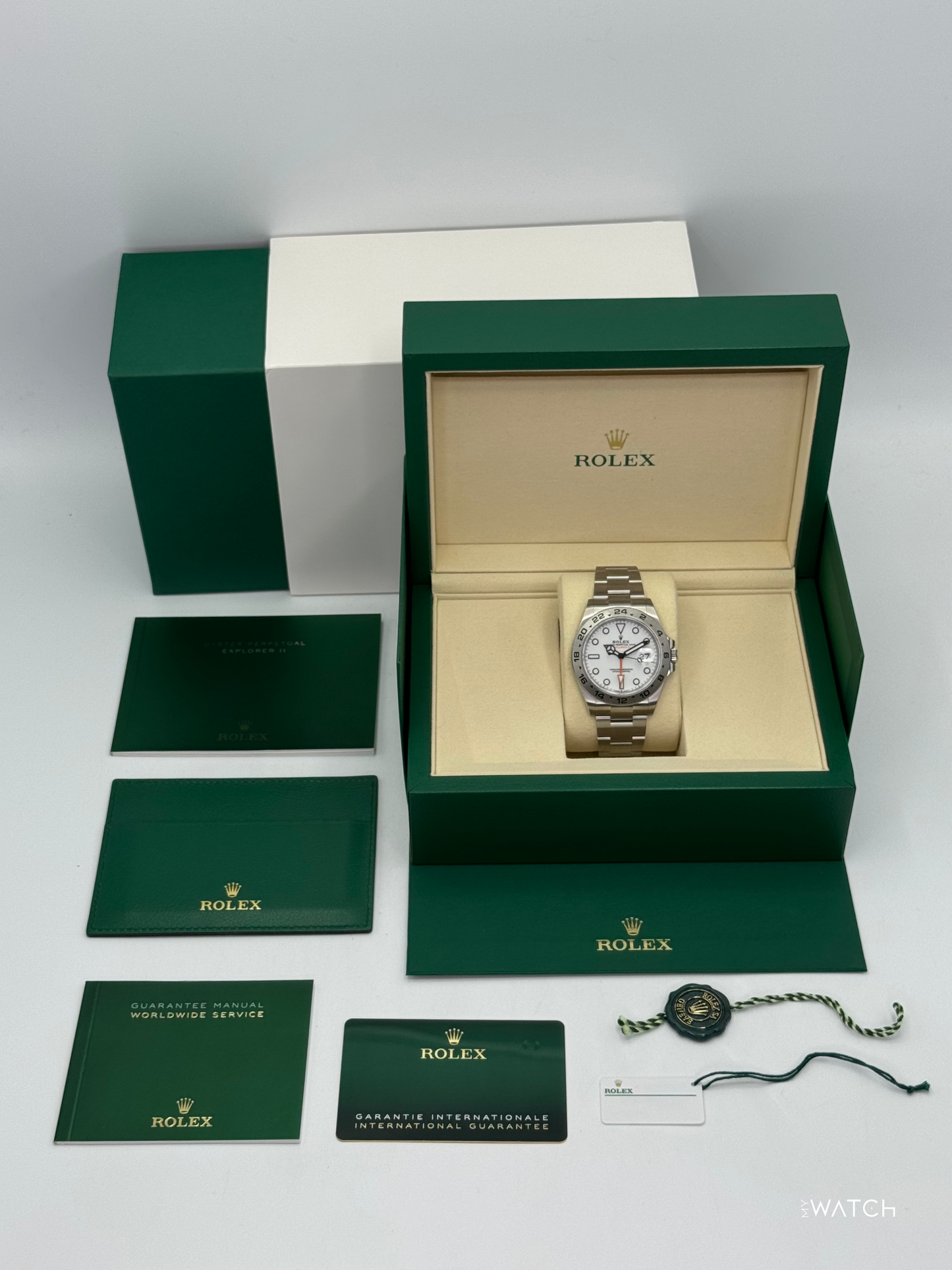 NEW 2025 Rolex Explorer II 42mm 226570 Polar White Dial (STICKERED)