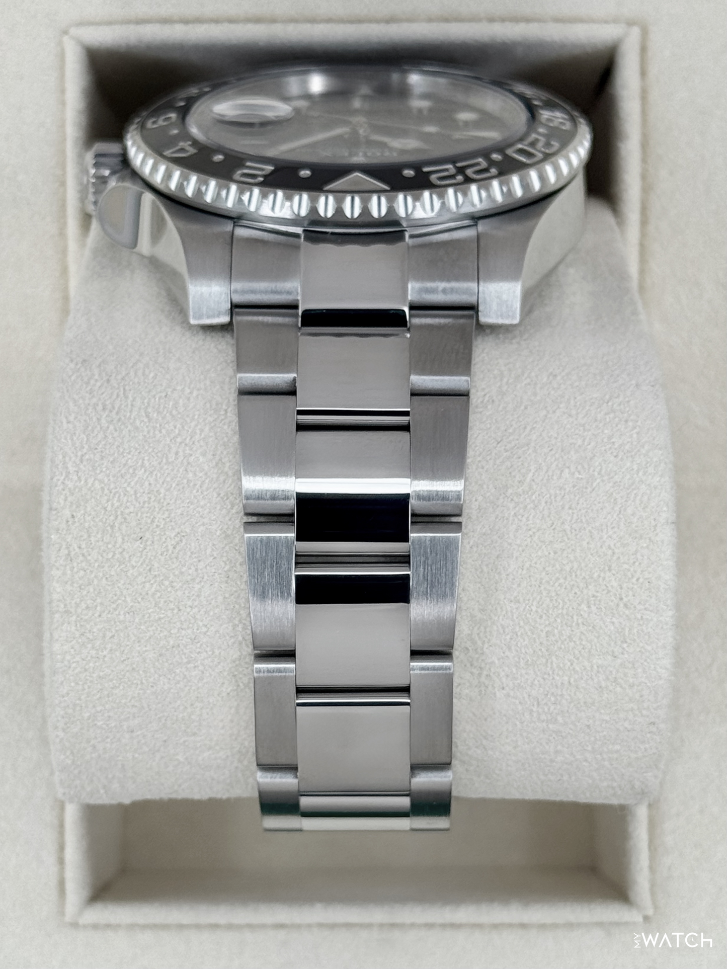 2019 Rolex GMT-Master II 40mm 116710LN Stainless Steel Black Dial - MyWatchLLC