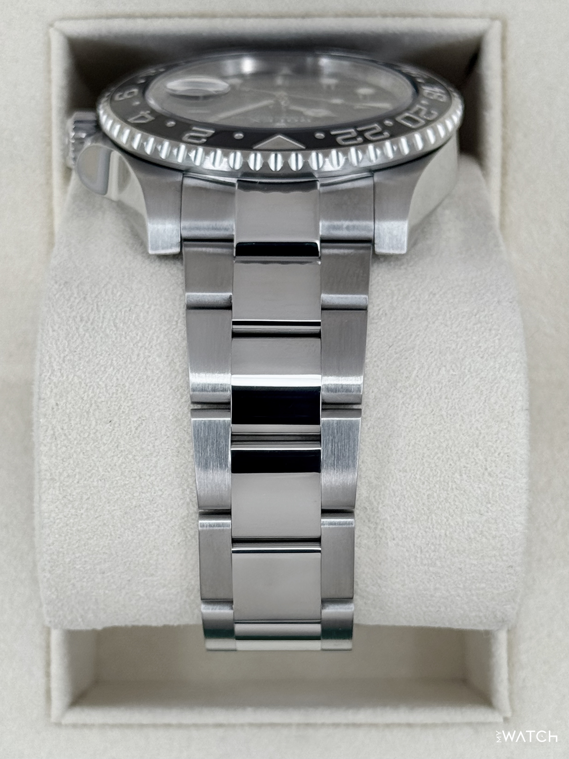 2019 Rolex GMT-Master II 40mm 116710LN Stainless Steel Black Dial - MyWatchLLC