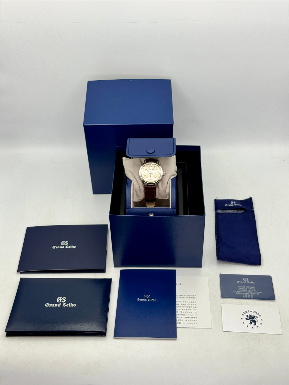 2024 Grand Seiko Elegance Collection GMT 39mm SBGM221G Stainless Steel Ivory Dial - MyWatchLLC