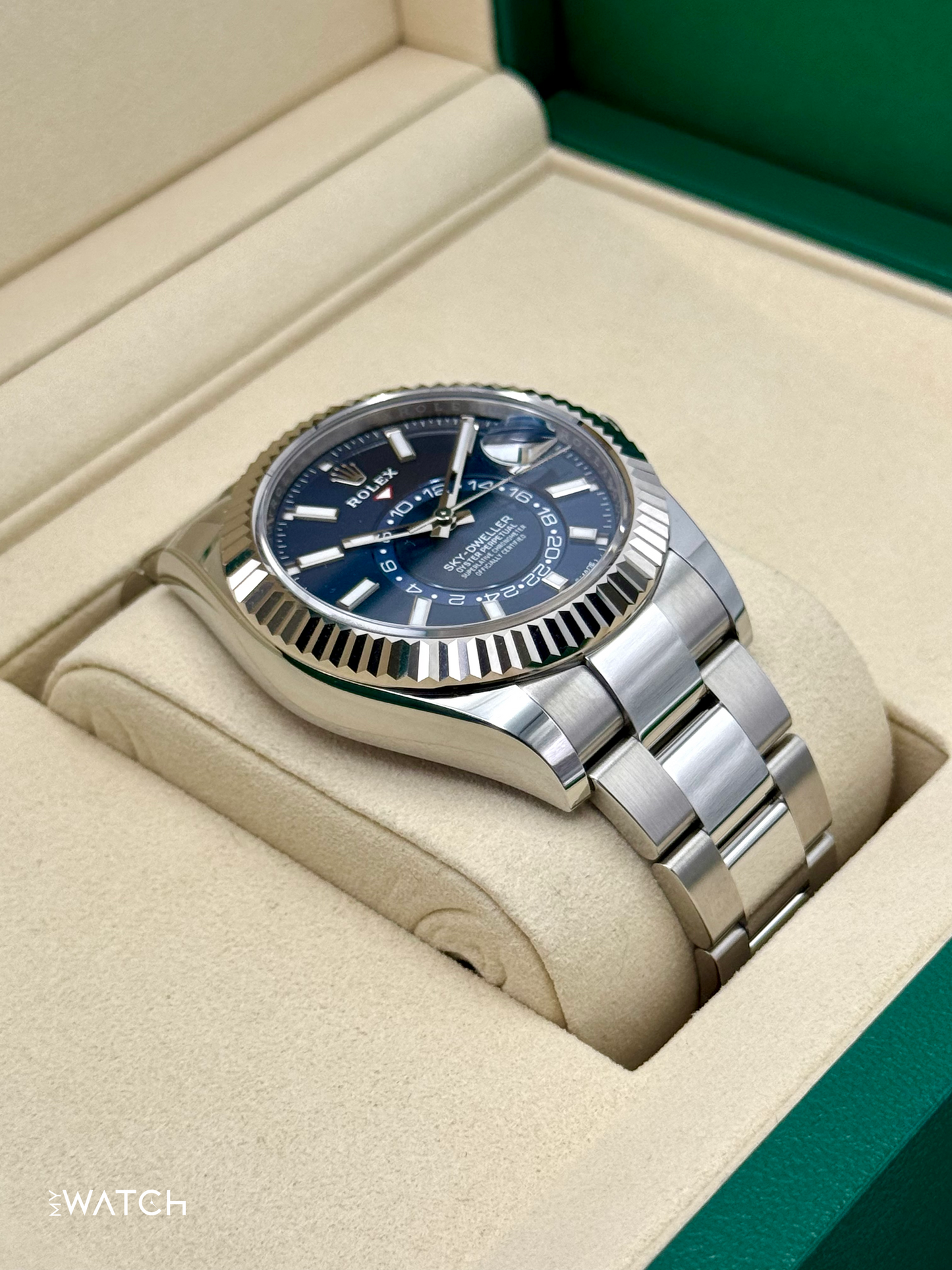 NEW 2025 Rolex Sky-Dweller 42mm 336934 Oyster Blue Dial