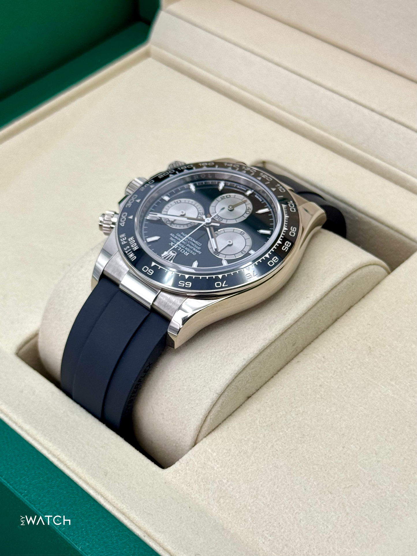 NEW 2025 Rolex Daytona "Baby Le Mans" 40mm 126519LN White Gold Black Dial