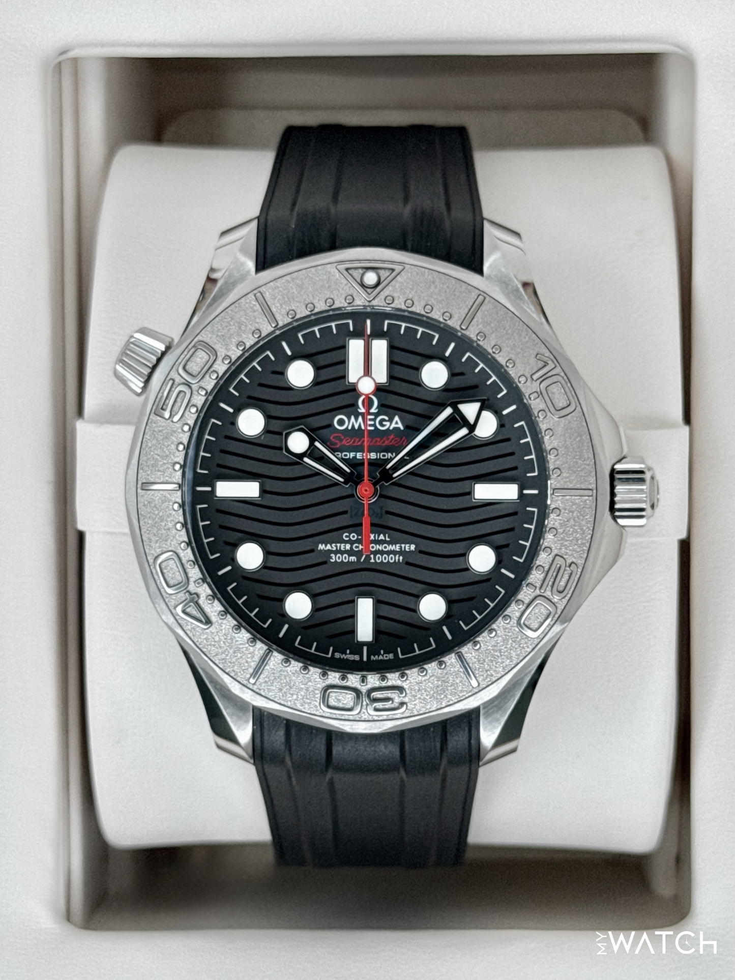 2025 Omega Seamaster Master Chronometer 42mm 210.32.42.20.01.002 Black Dial - MyWatchLLC