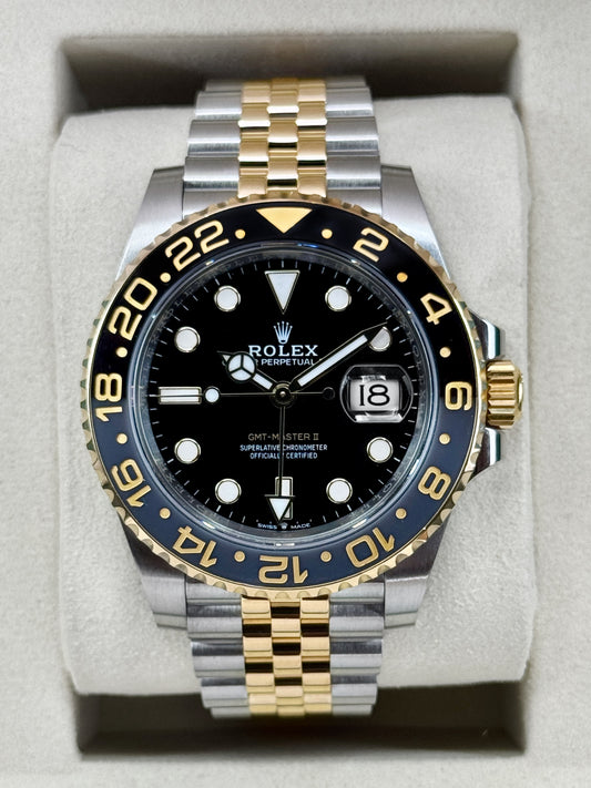 2025 Rolex GMT-Master II 40mm 126713GRNR Two-Tone Jubilee