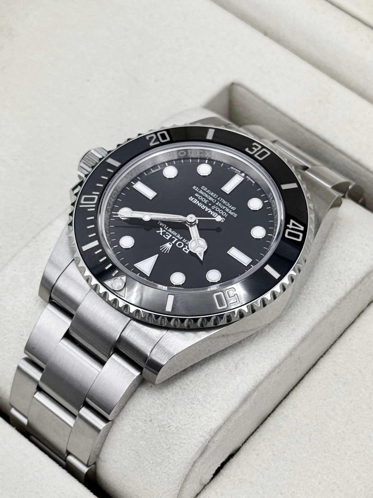 2026 Rolex Submariner 41mm 124060 Stainless Steel Black Dial