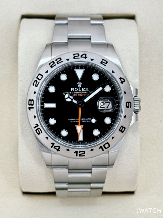 NEW 2026 Rolex Explorer II 42mm 226570 Black Dial - MyWatchLLC