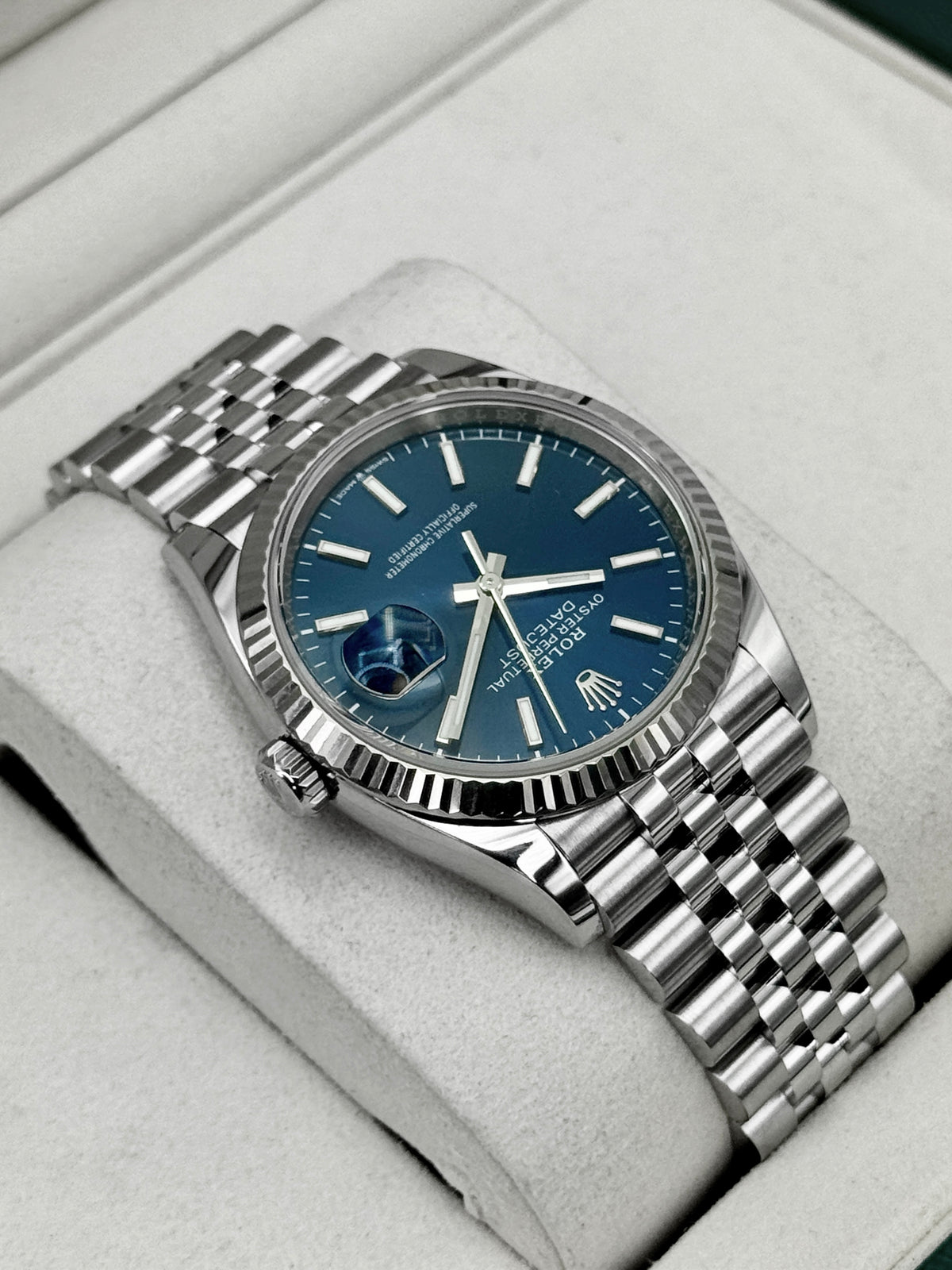 2026 Rolex Datejust 36mm 126234 Stainless Steel Jubilee Blue Dial