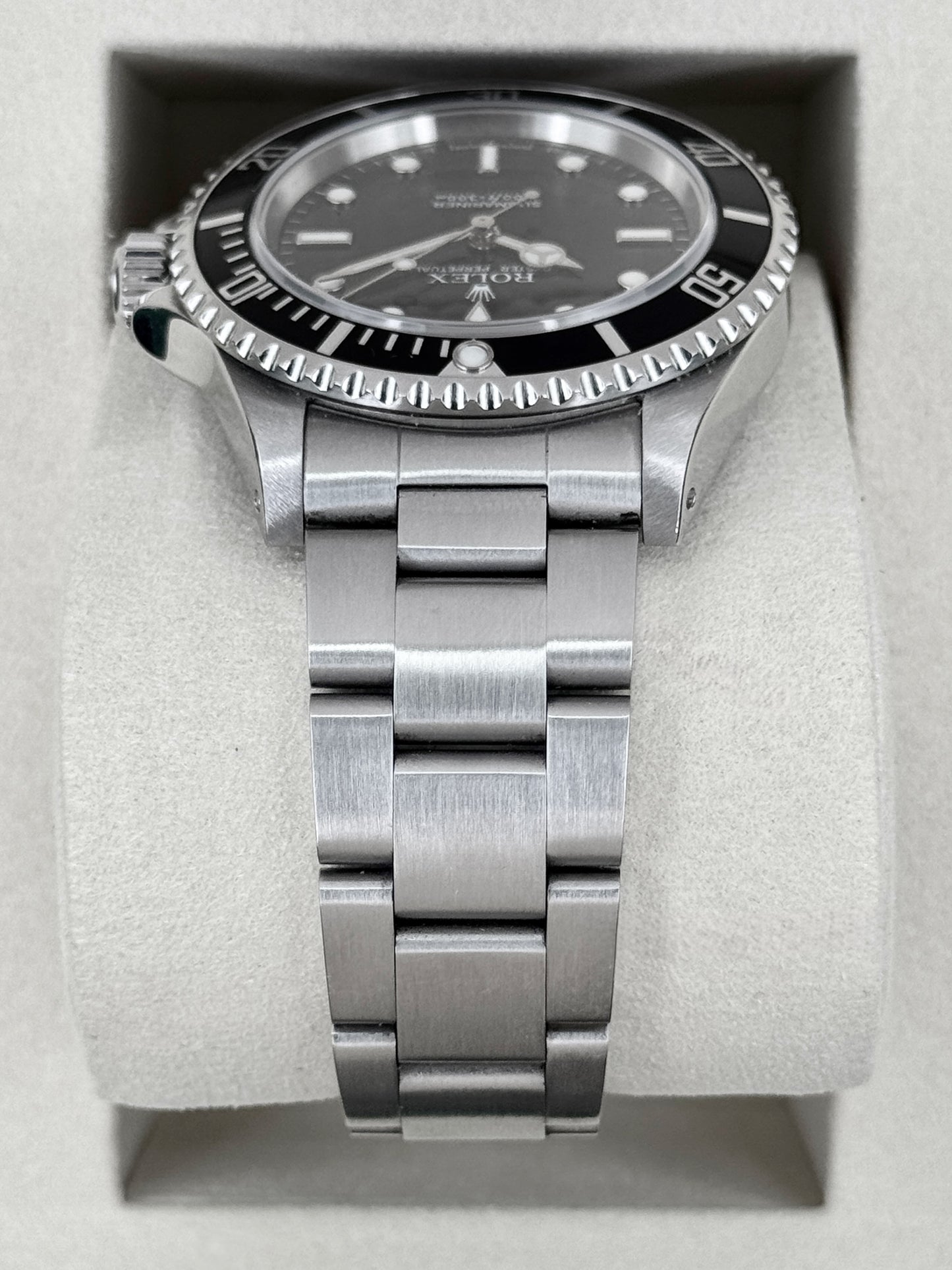 2006 Rolex Submariner 40mm 14060M Stainless Steel Two-Liner Black Dial (Collectors Set)
