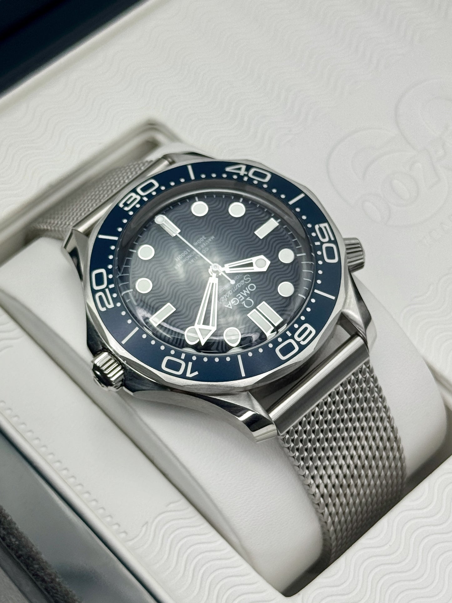 2023 Omega Seamaster Diver 300M 42mm 210.30.42.20.03.002 Blue Dial