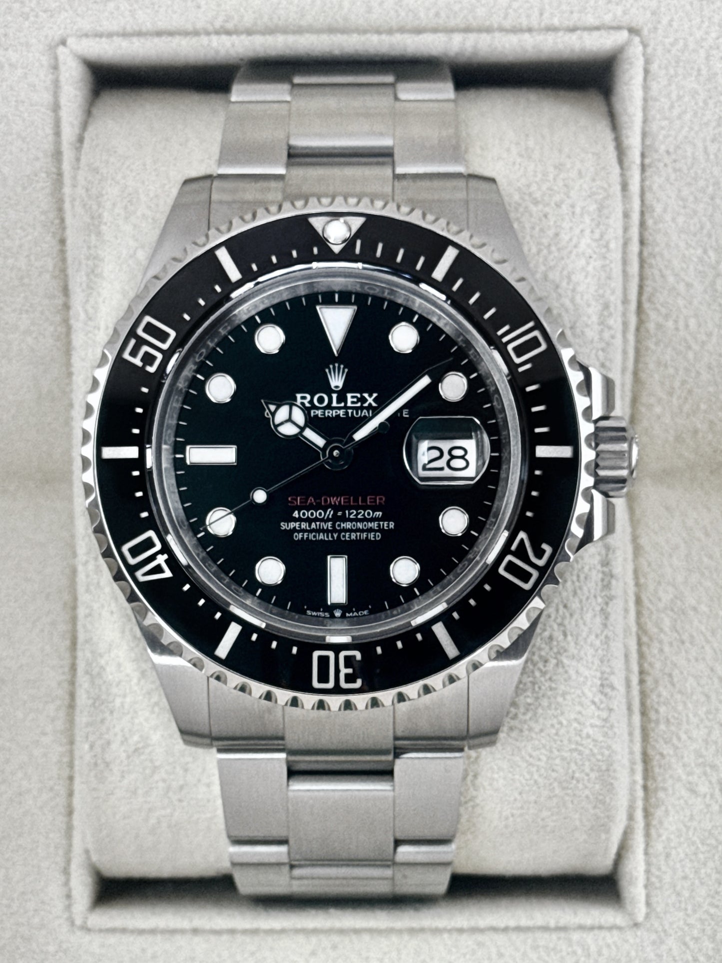 2024 Rolex Sea-Dweller 43mm 126600 Black Dial