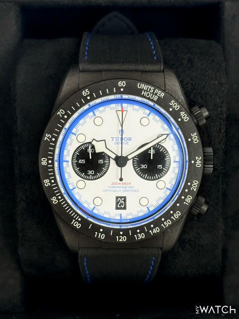 NEW 2025 Tudor Black Bay 25 42mm 79377KN Black Carbon White Dial