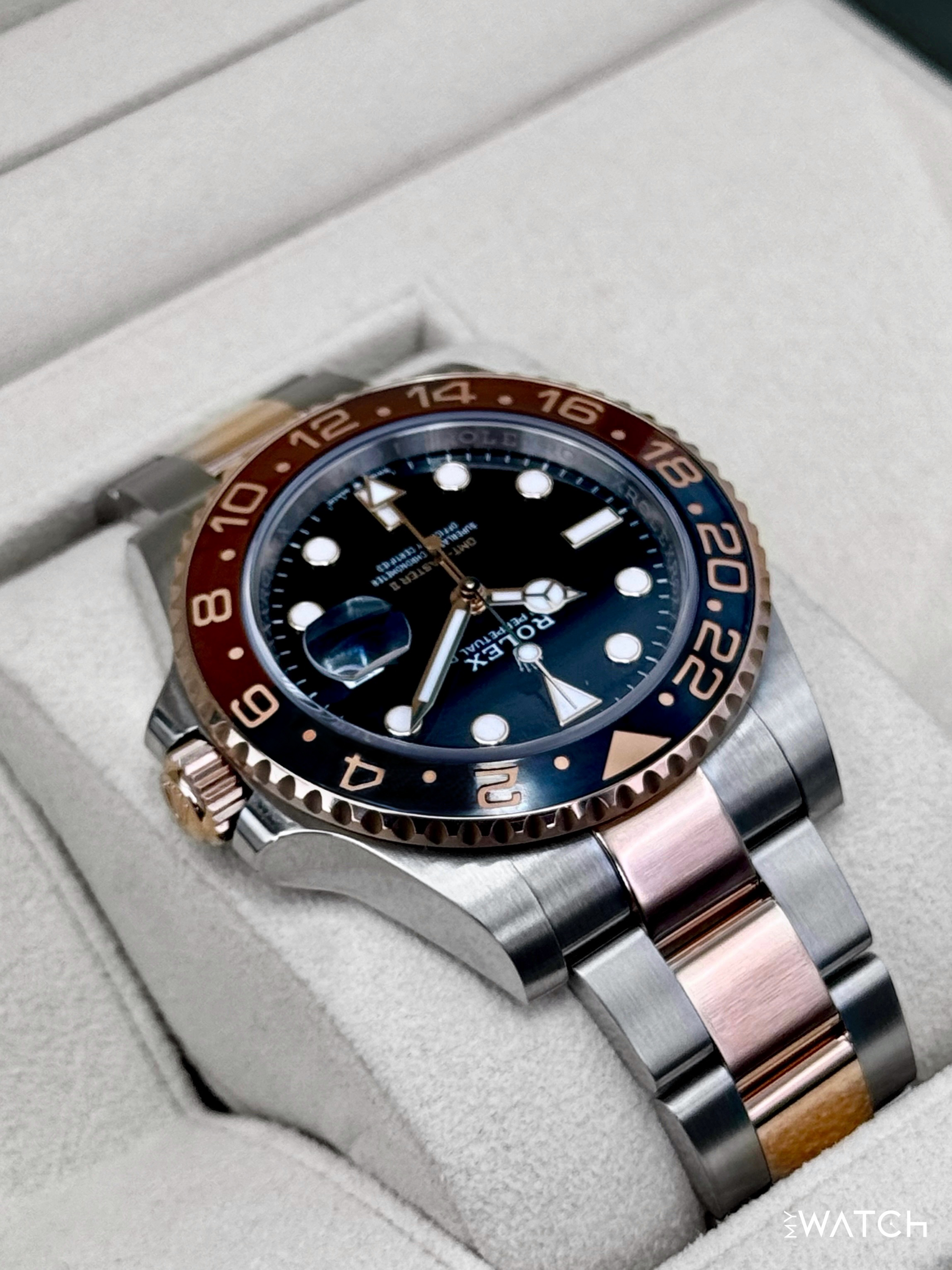 2023 Rolex GMT-Master II "Rootbeer" 40mm 126711CHNR Two-Tone - MyWatchLLC