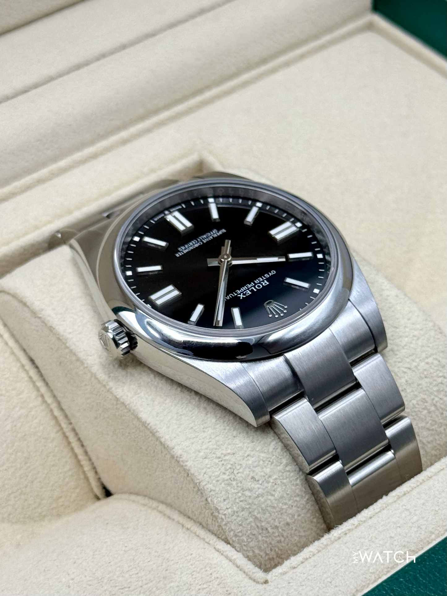 2024 Rolex Oyster Perpetual 41mm 124300 Black Dial - MyWatchLLC