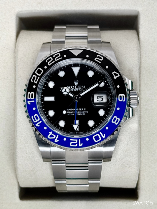 2025 Rolex GMT-Master II "Batman" 40mm 126710BLNR Oyster