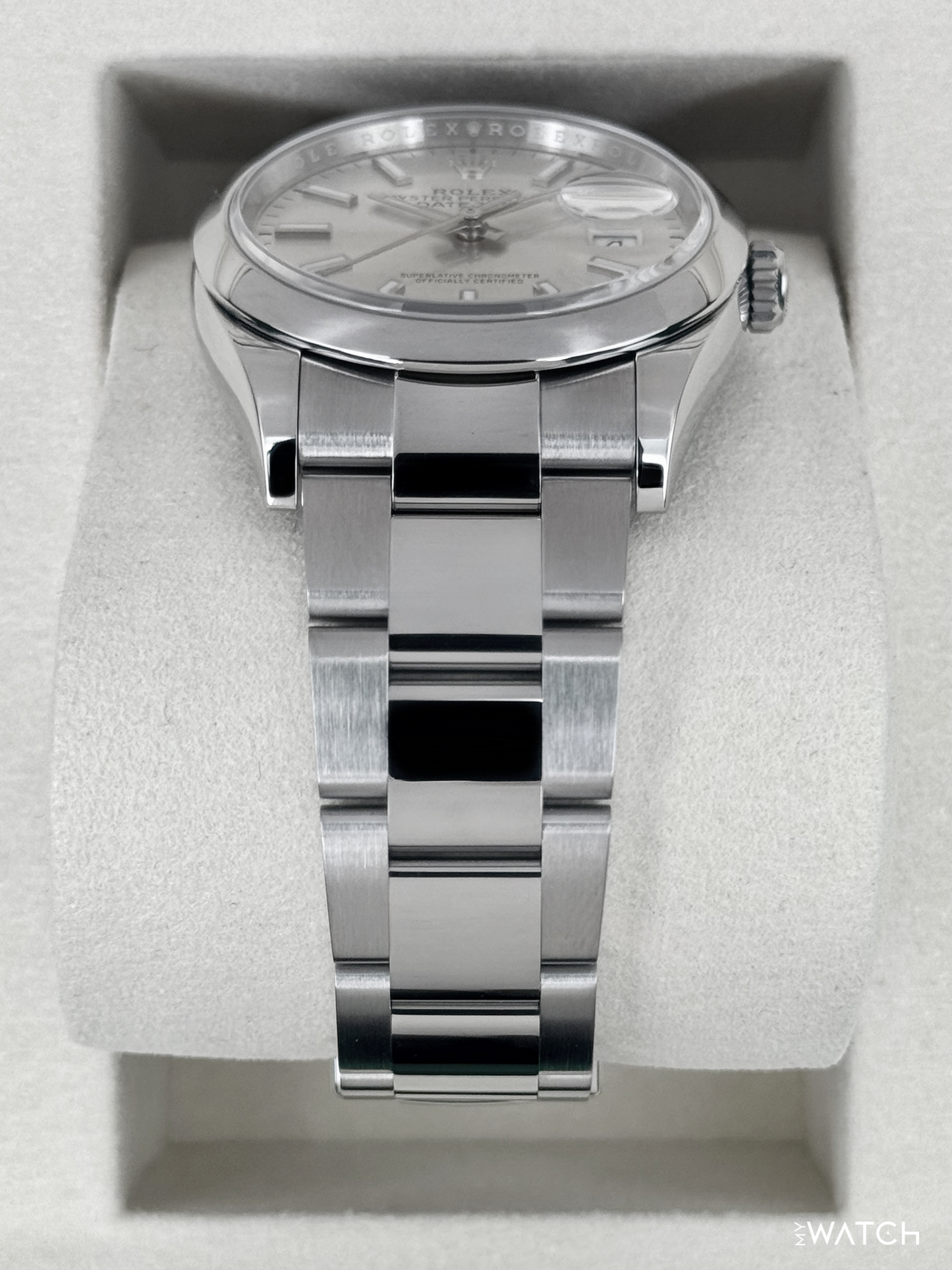 2025 Rolex Datejust 36mm 126200 Stainless Steel Oyster Silver Dial