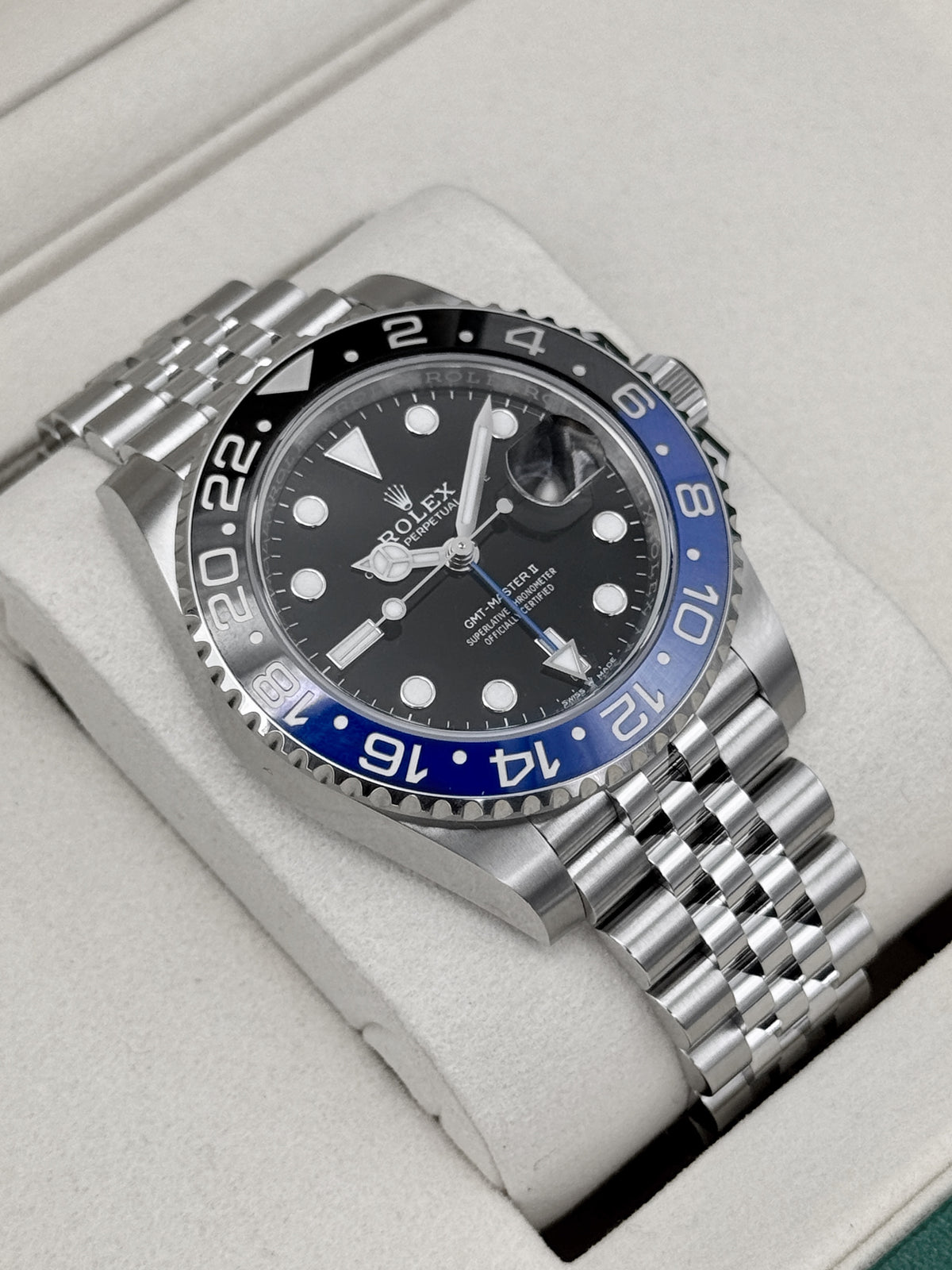 2025 Rolex GMT-Master II Batgirl 40mm 126710BLNR Jubilee