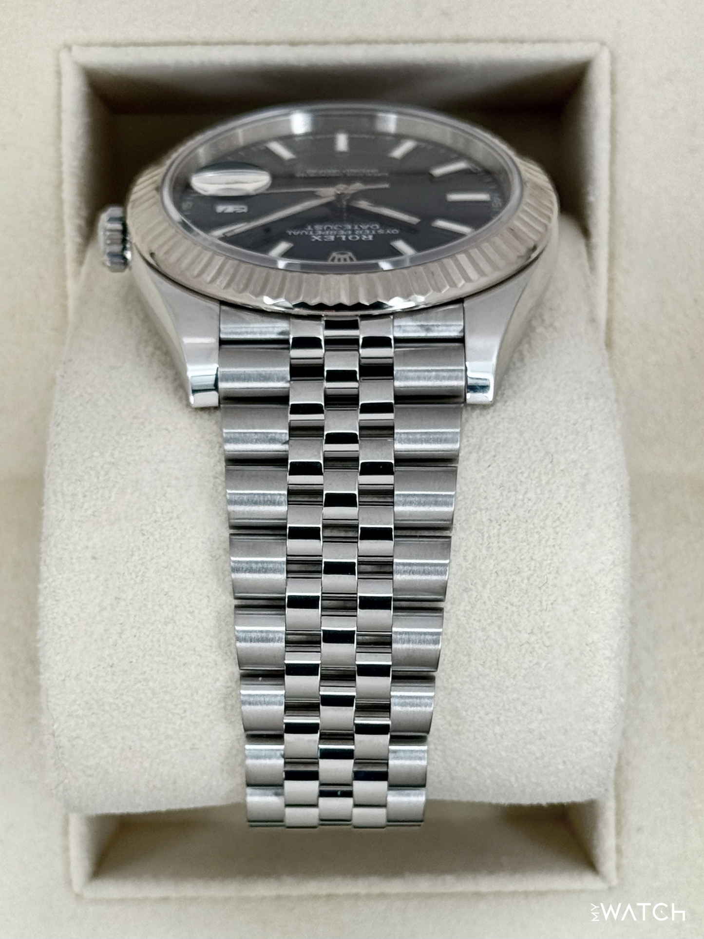 2023 Rolex Datejust 41mm 126334 Stainless Steel Jubilee Blue Dial - MyWatchLLC