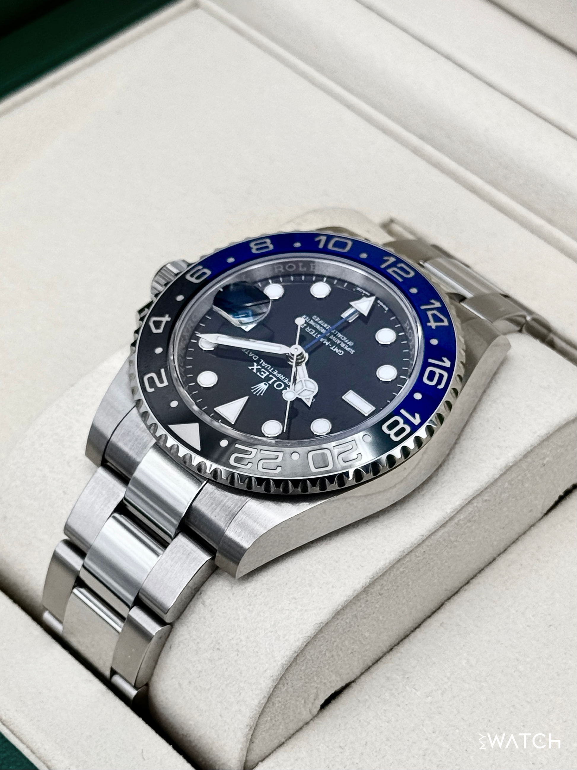 2026 Rolex GMT-Master II "Batman" 40mm 126710BLNR Oyster - MyWatchLLC