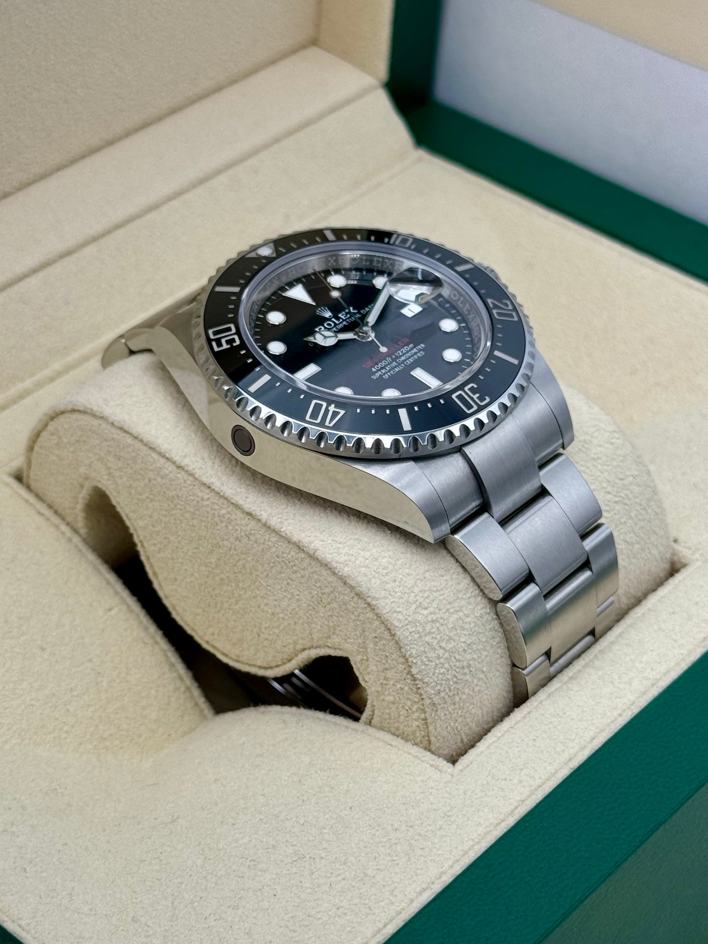 2022 Rolex Sea-Dweller 43mm 126600 Stainless Steel Black Dial