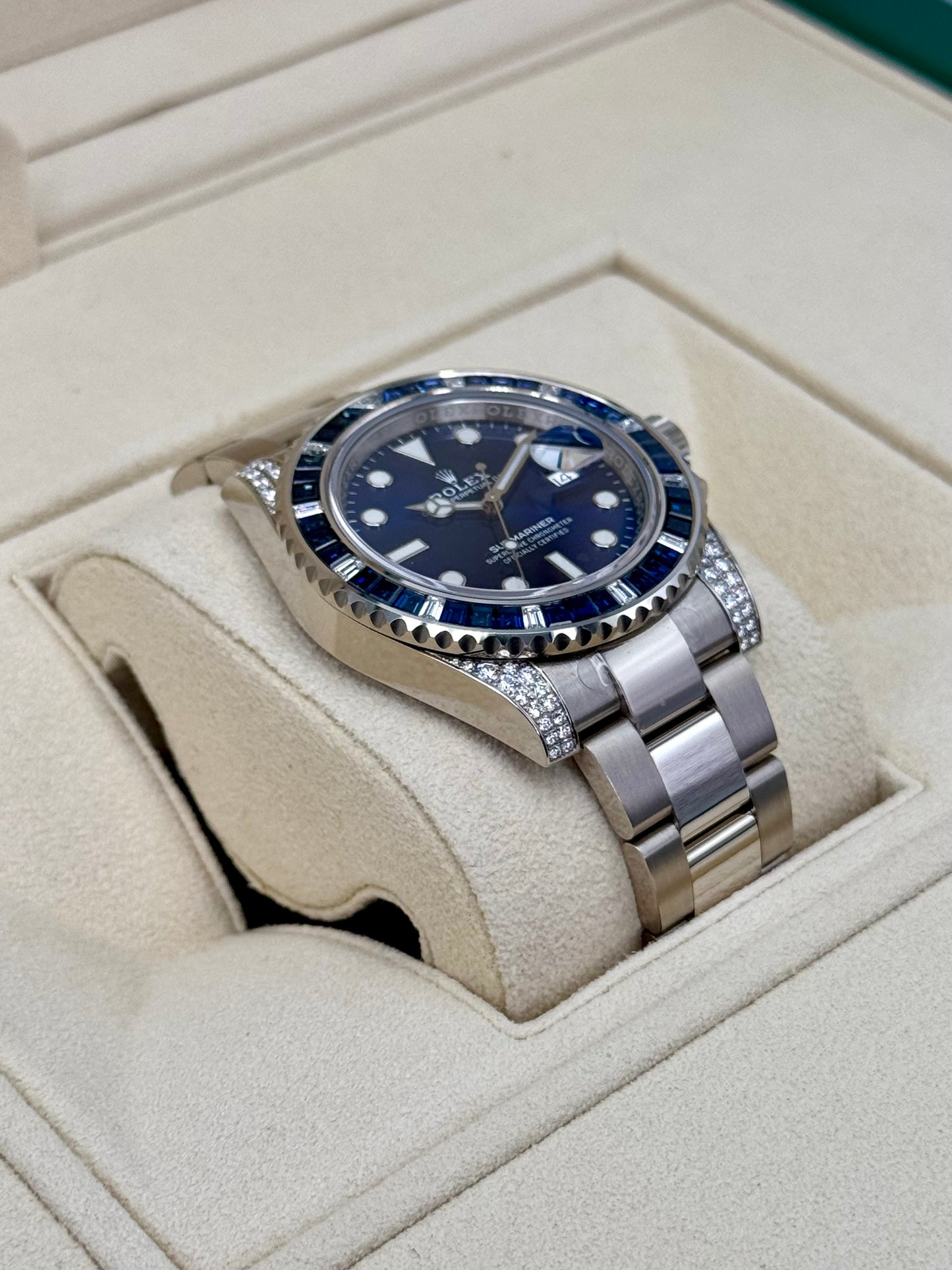 2020 Rolex Submariner 40mm 116659SABR White Gold Blue Dial