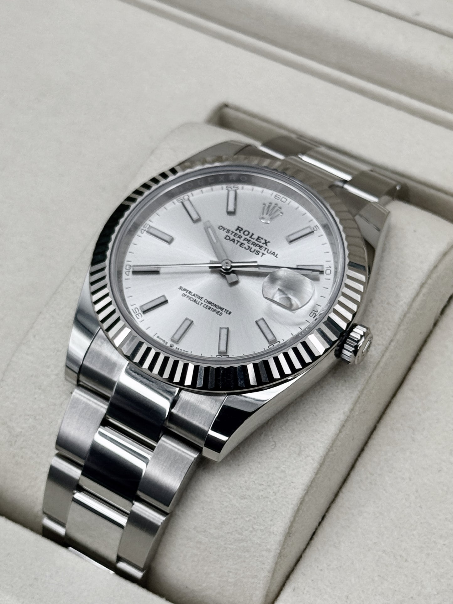 NEW 2026 Rolex Datejust 41mm 126334 Stainless Steel Oyster Silver Dial