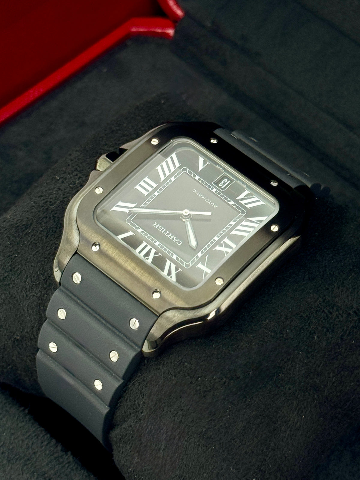 Cartier Santos De Cartier 39mm WSSA0039 Stainless Steel Black Dial - NEW 2026